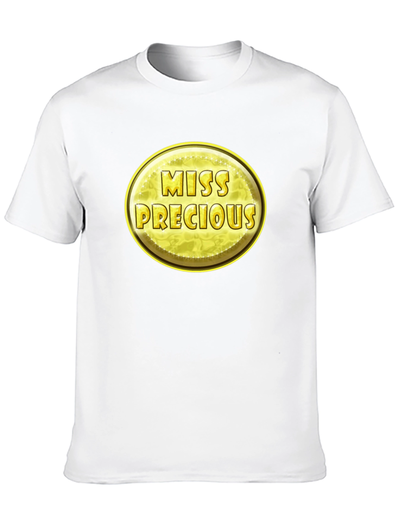 Miss Precious Graphic Black T-Shirt