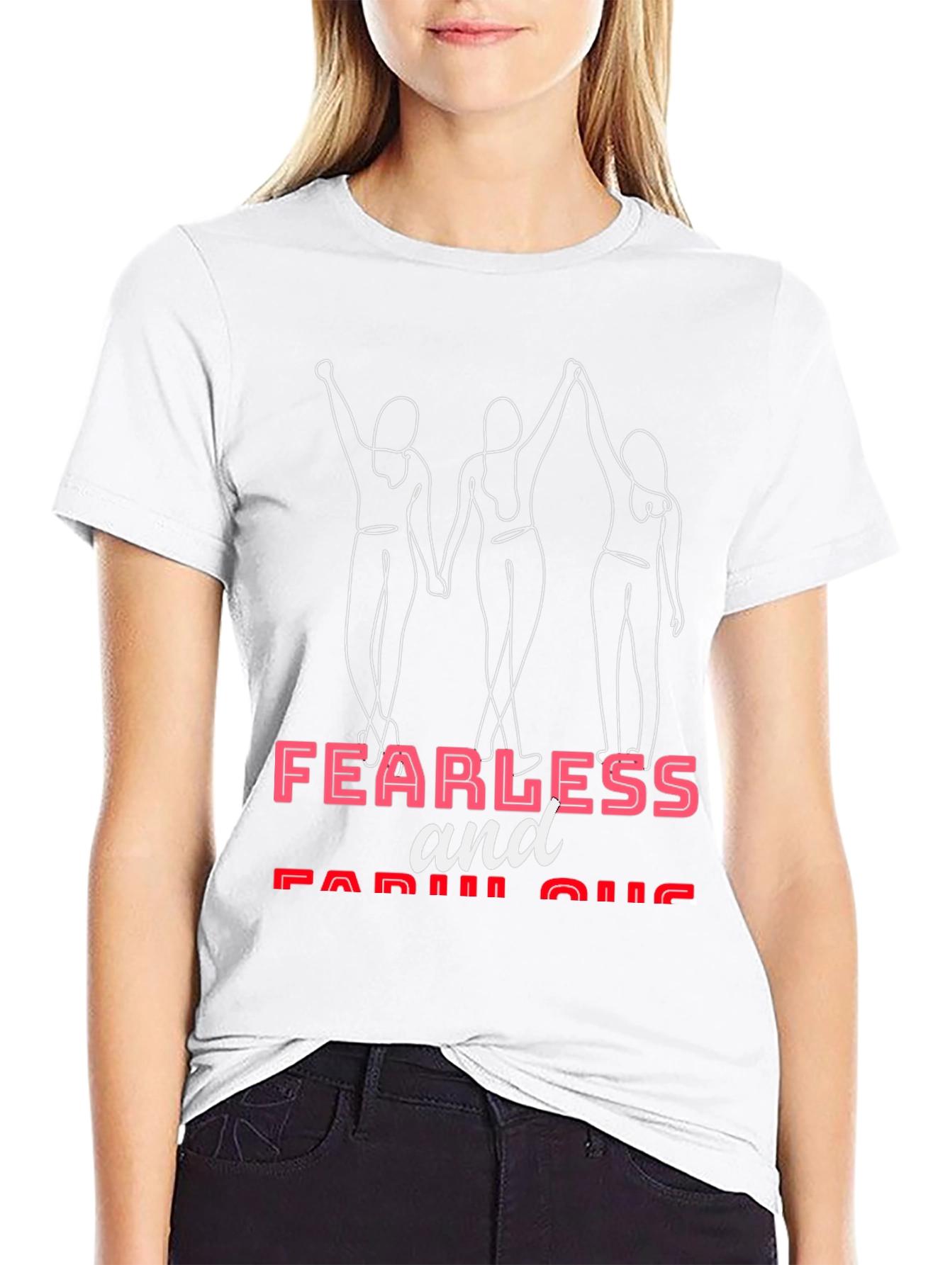 Fearless and Fabulous Graphic T-Shirt