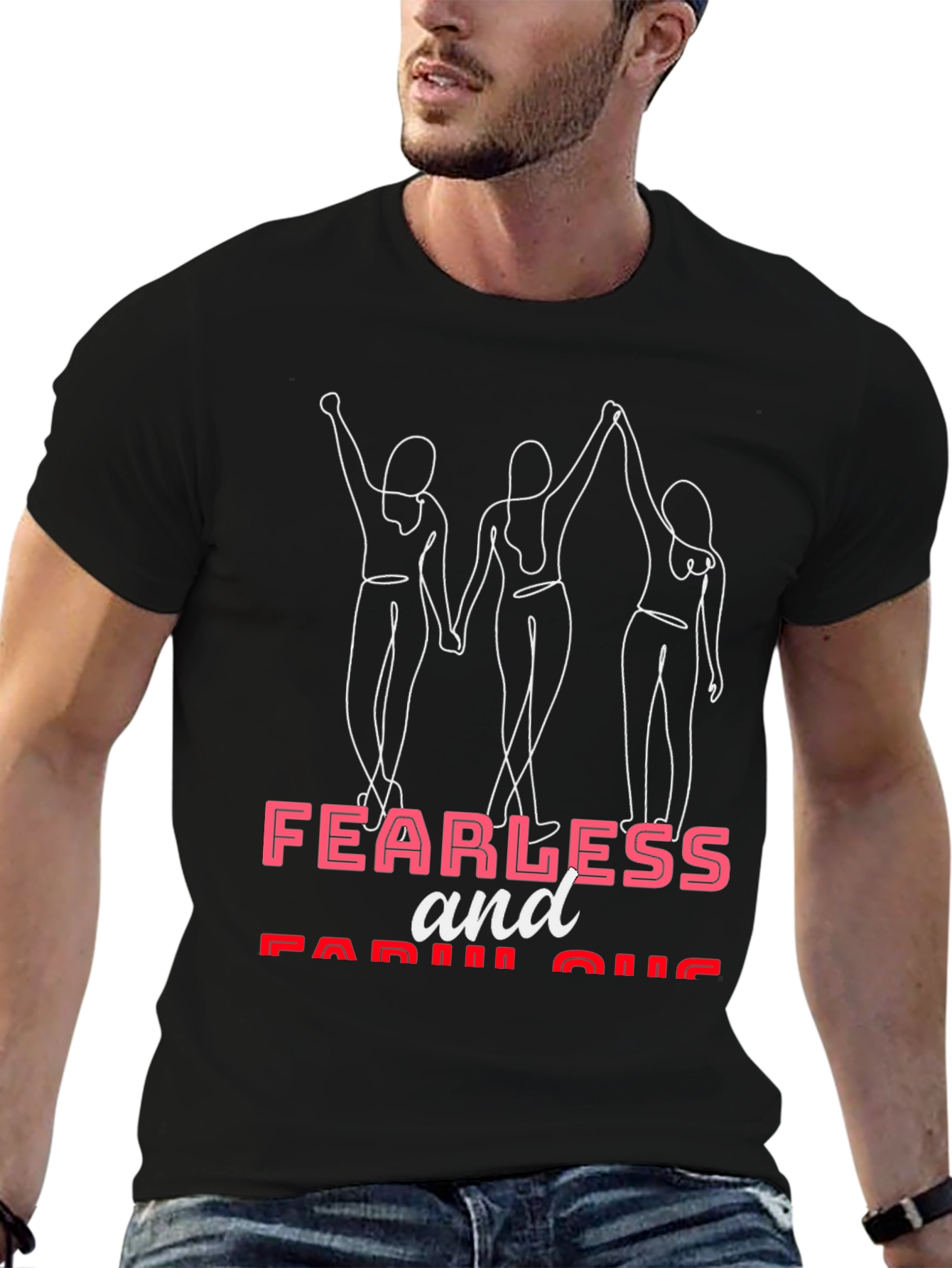 Fearless and Fabulous Graphic T-Shirt