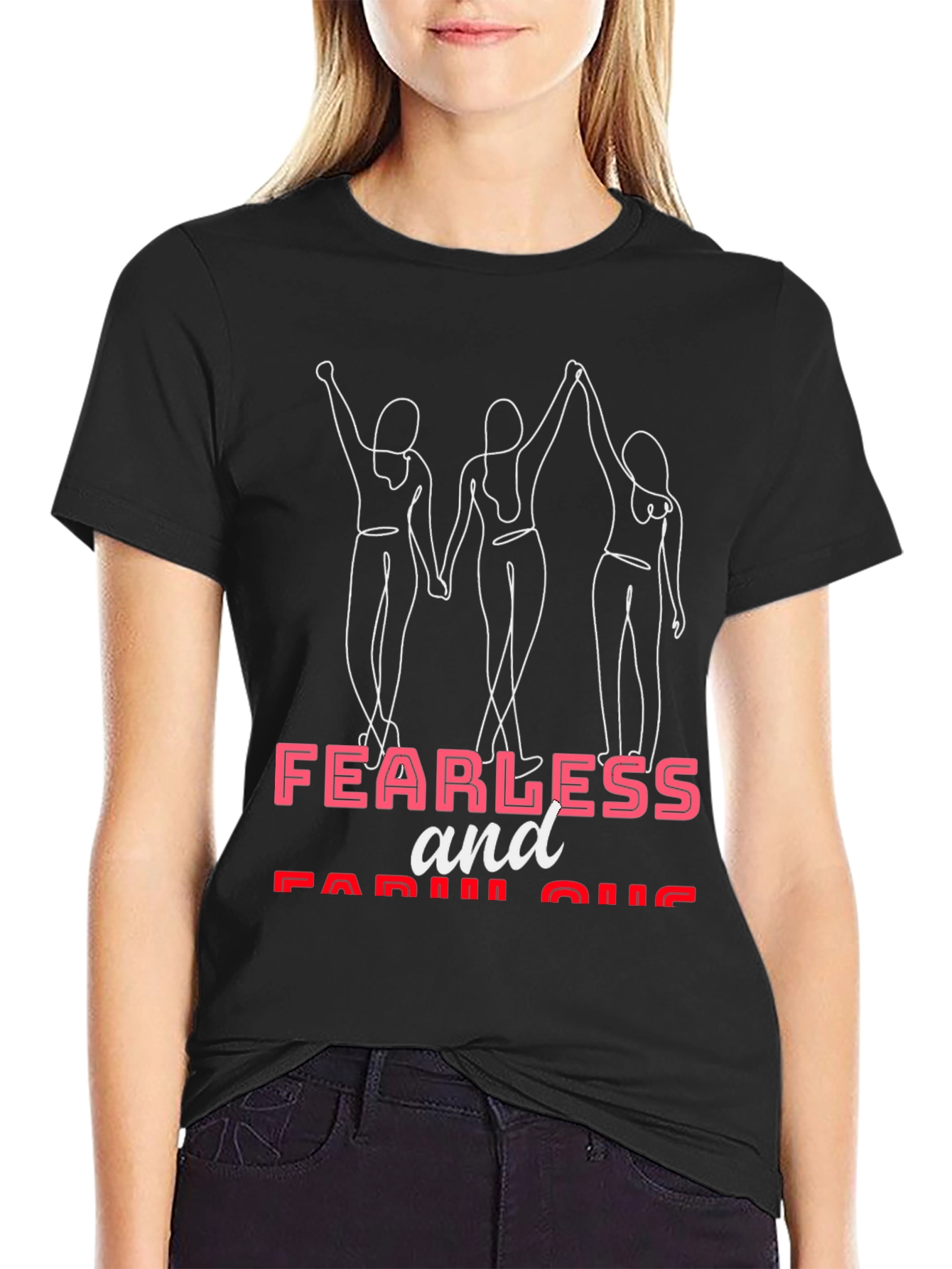 Fearless and Fabulous Graphic T-Shirt