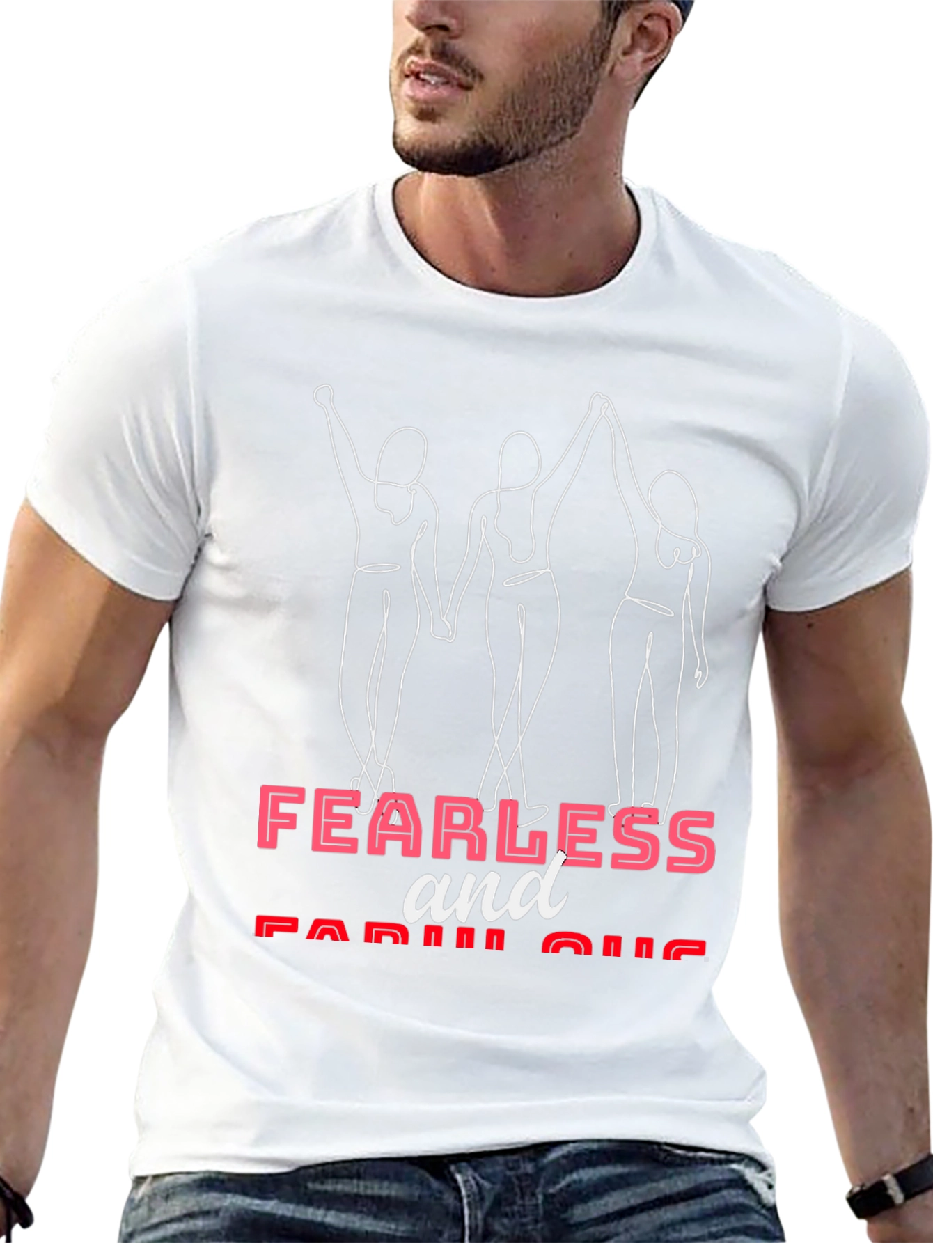 Fearless and Fabulous Graphic T-Shirt