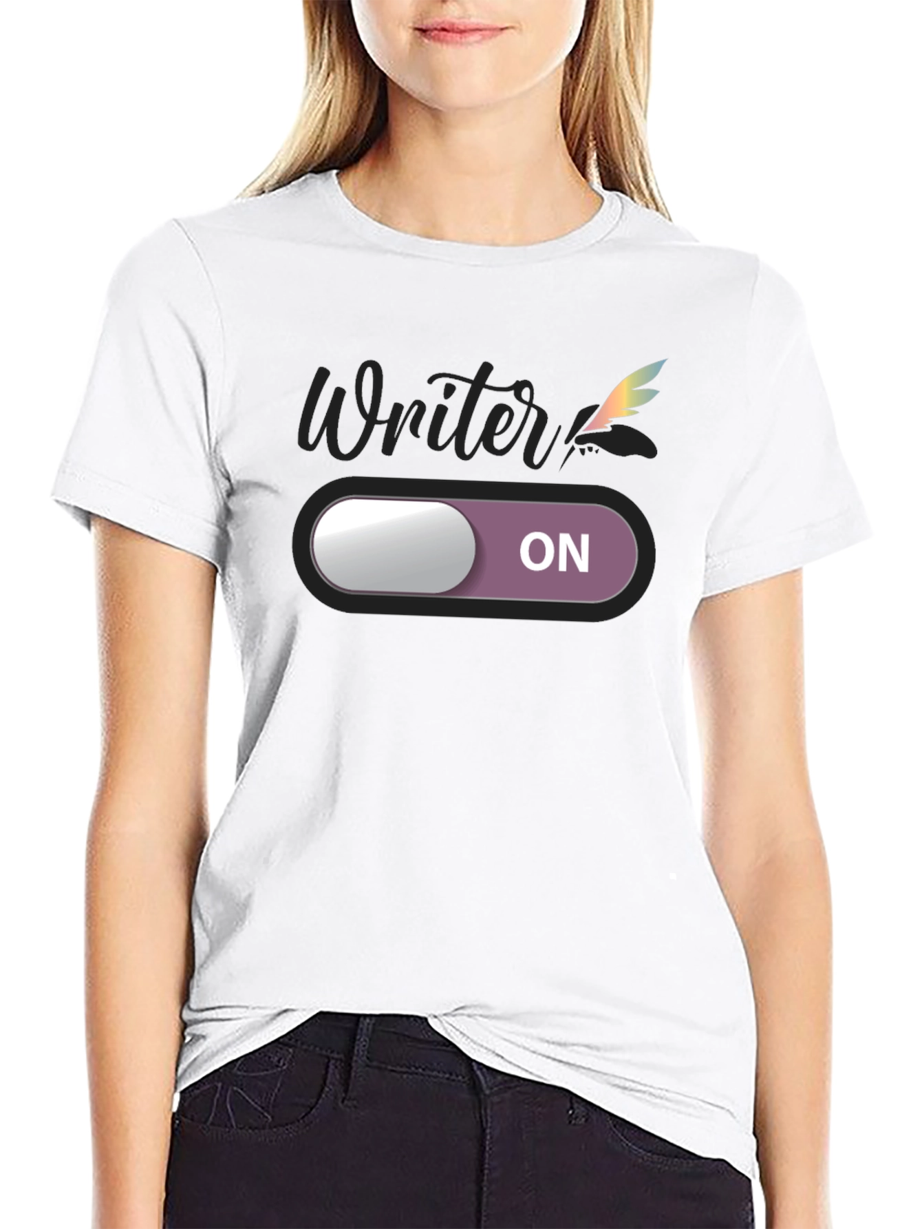 Writer Mode On T-Shirt -  Creative Inspiration!