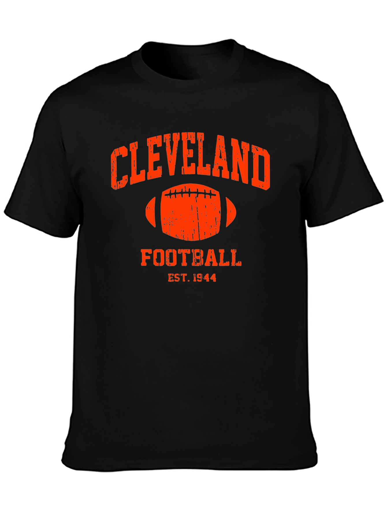 Cleveland Football Est. 1944 Black T-Shirt