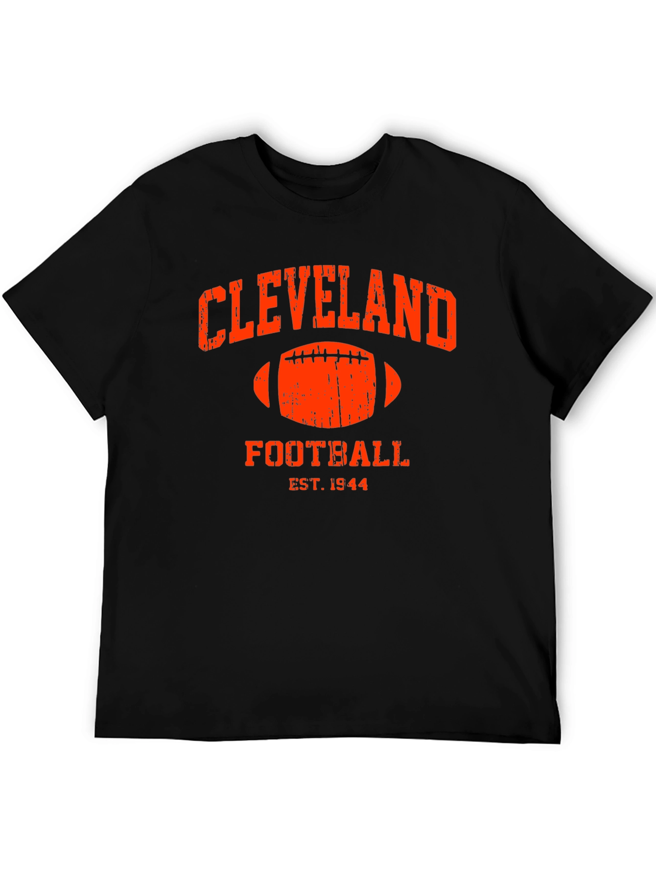 Cleveland Football Est. 1944 Black T-Shirt