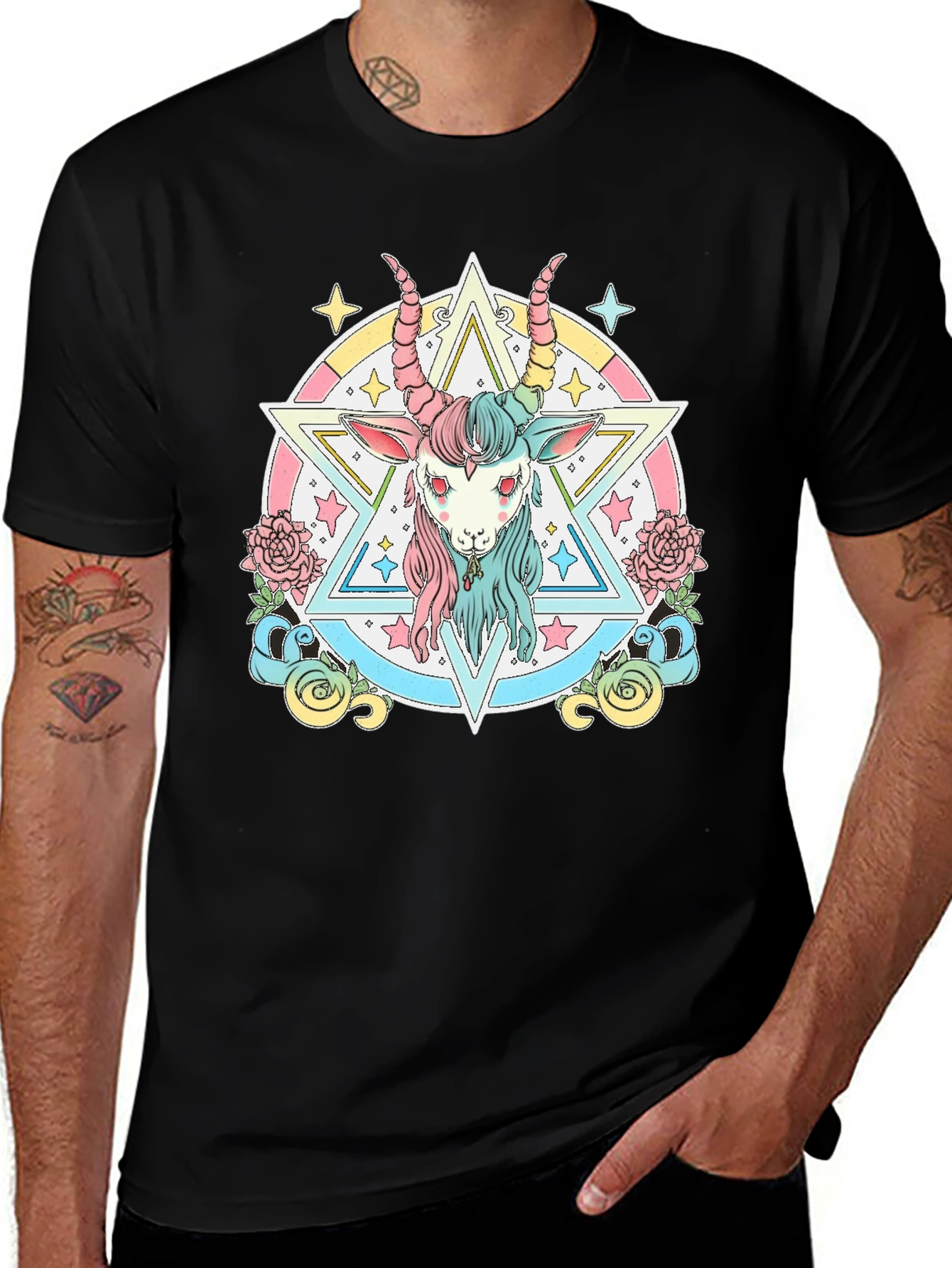 Pastel Goth Goat T-Shirt