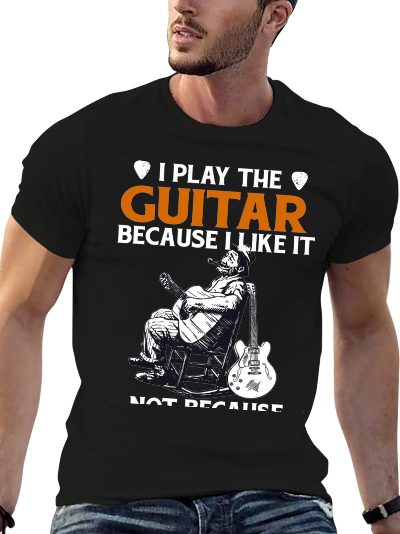 I Play Guitar Because I Like It T-Shirt