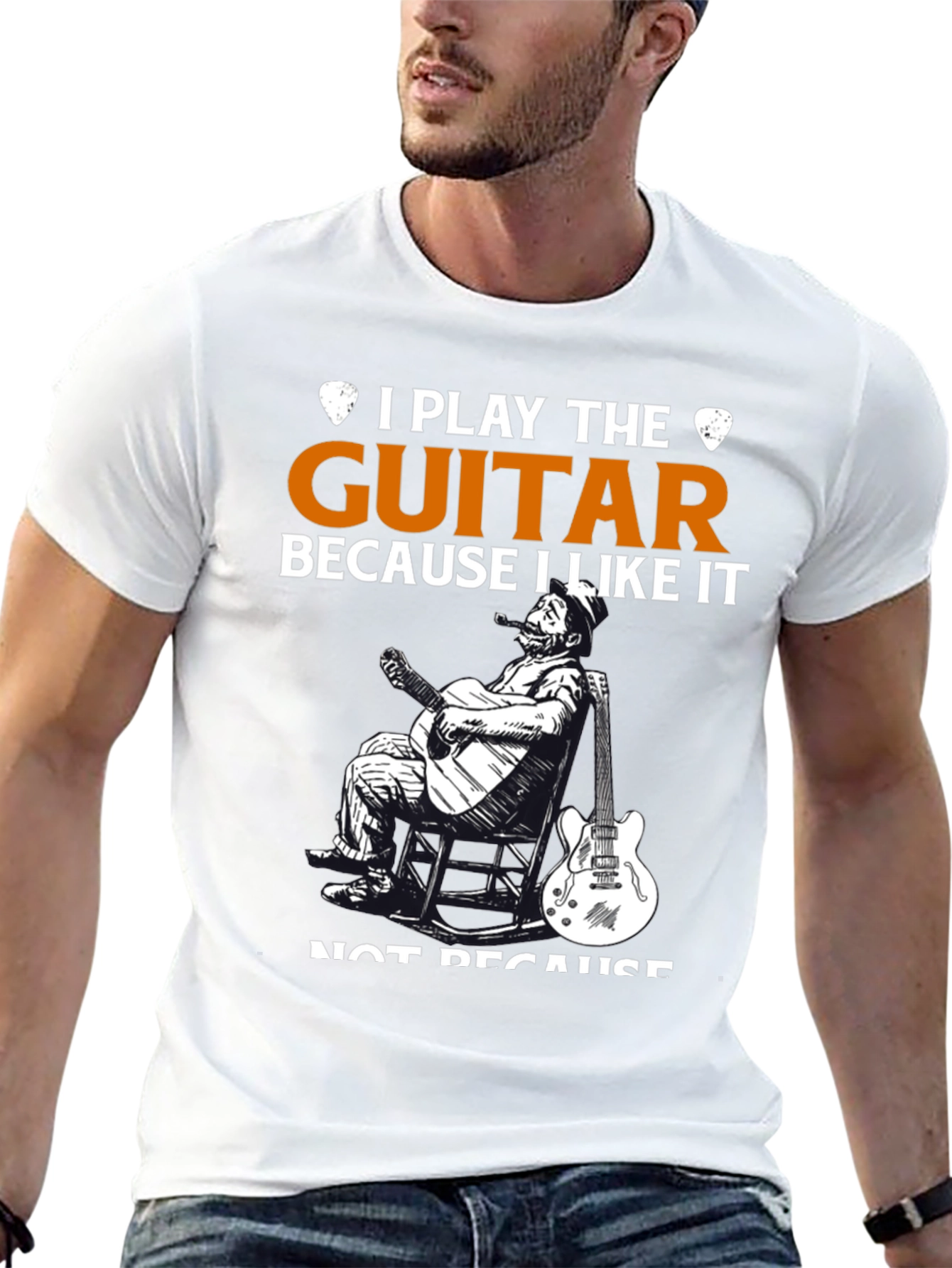 I Play Guitar Because I Like It T-Shirt