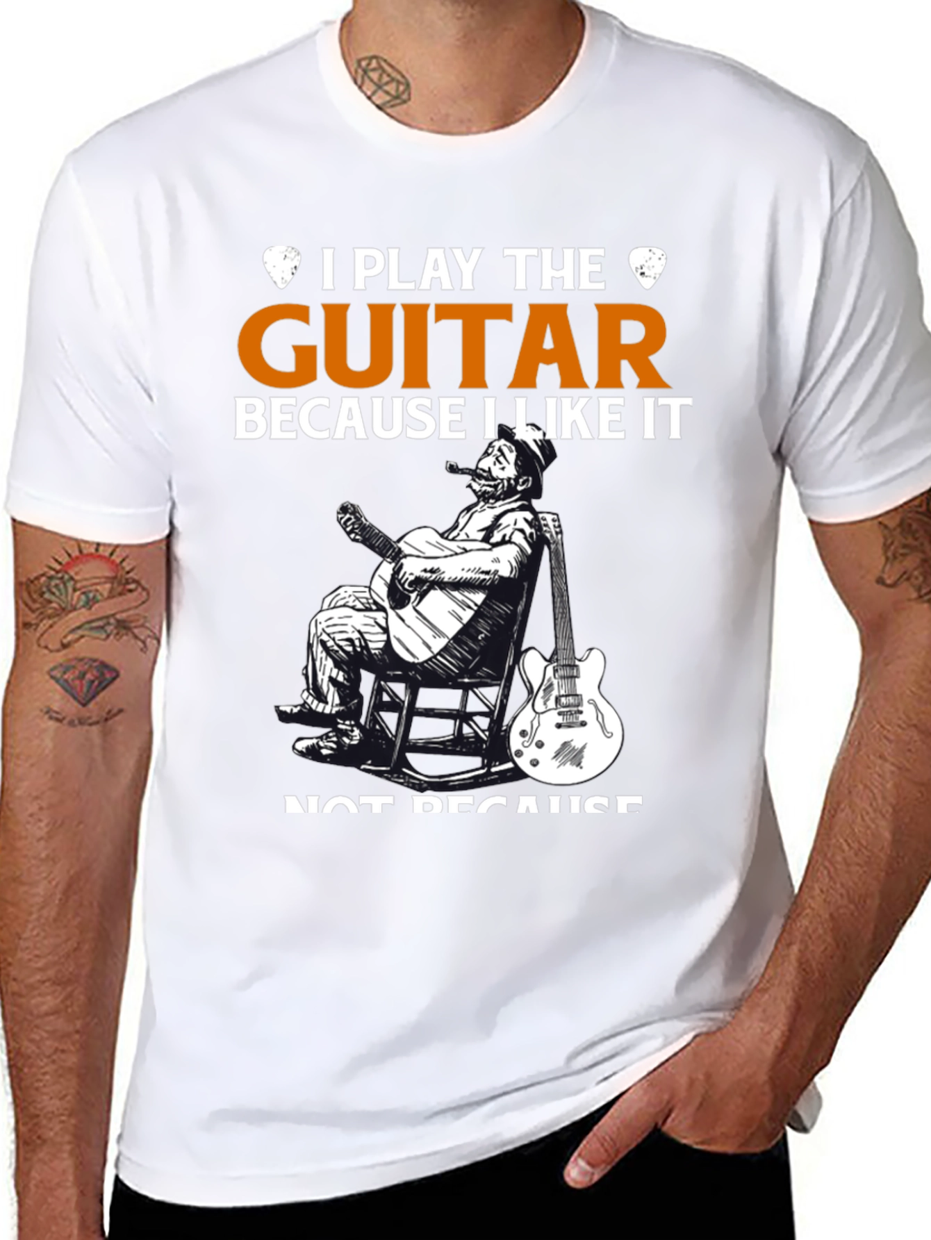I Play Guitar Because I Like It T-Shirt