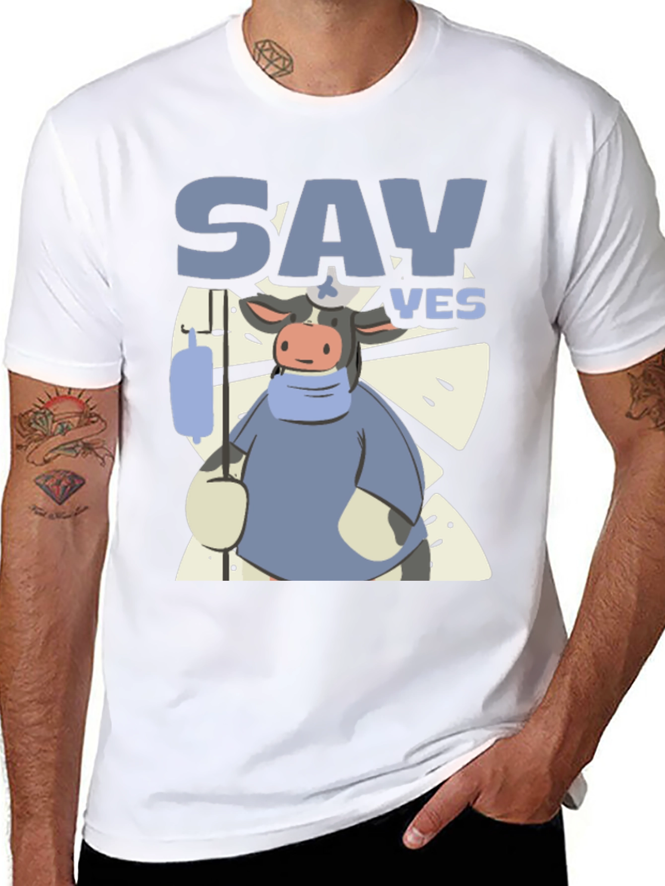 Say Yes Cow T-Shirt