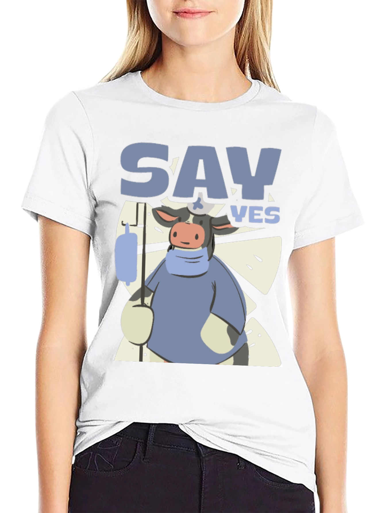 Say Yes Cow T-Shirt