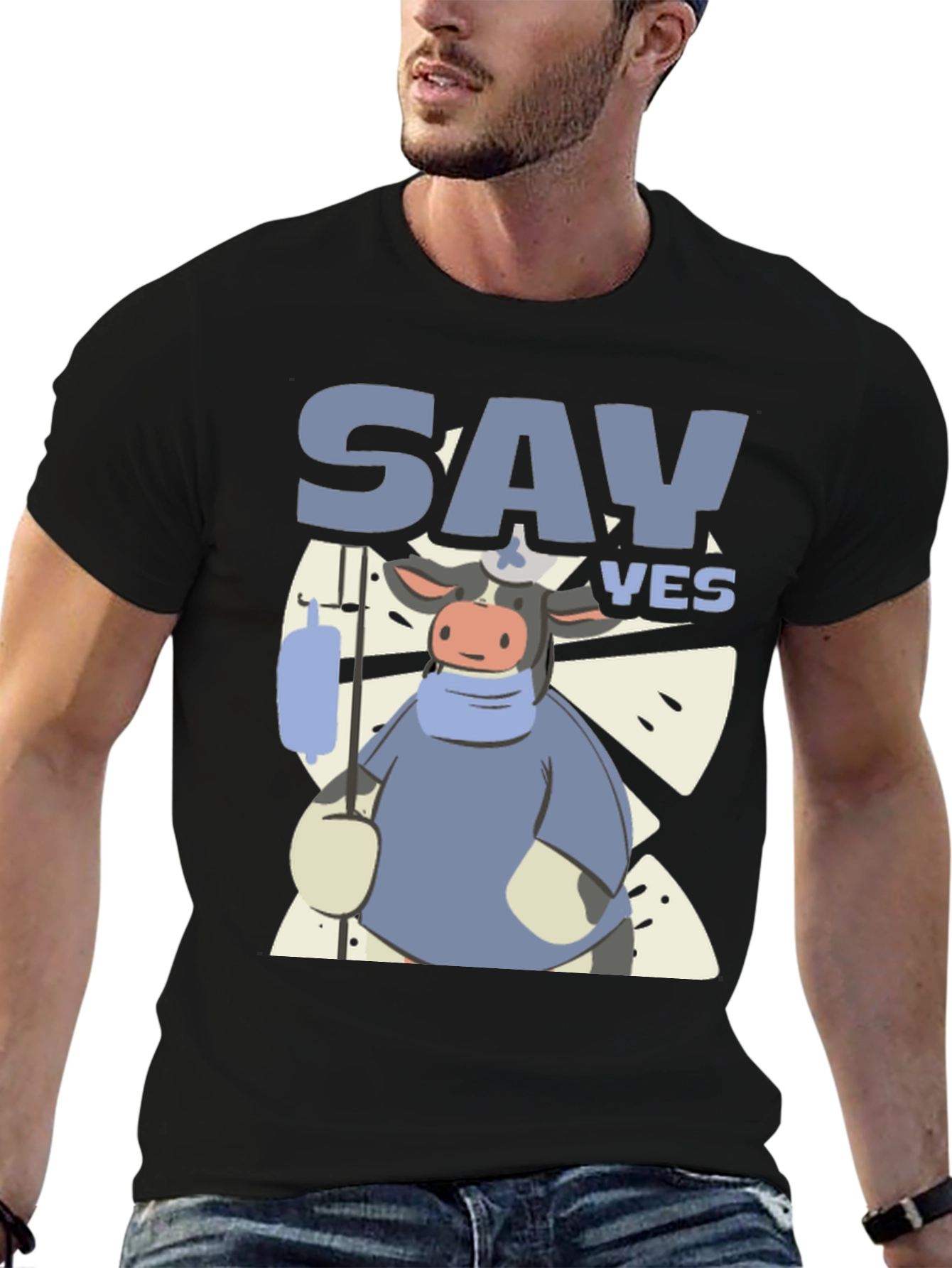 Say Yes Cow T-Shirt