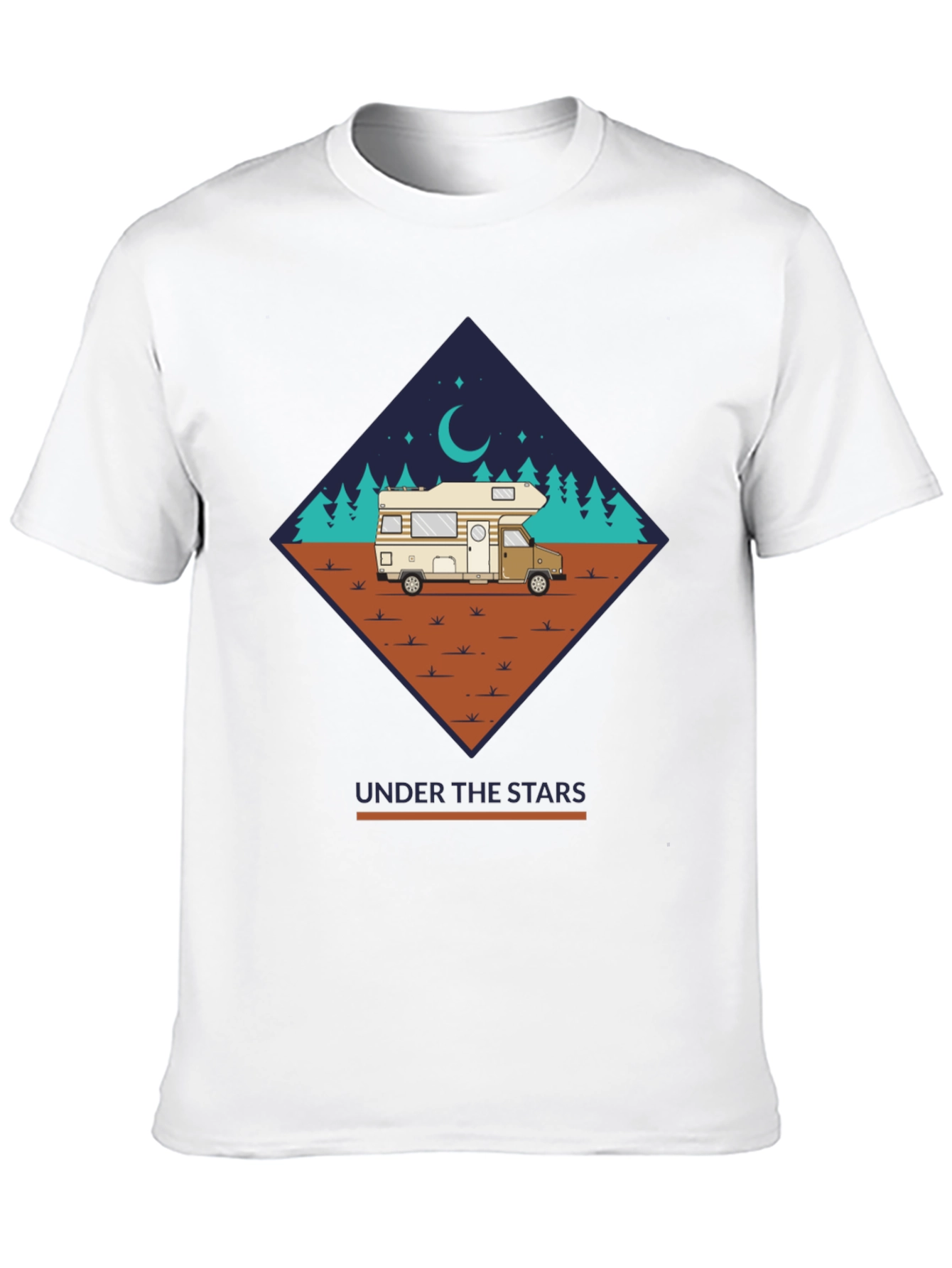 Camping Under the Stars Graphic Tee
