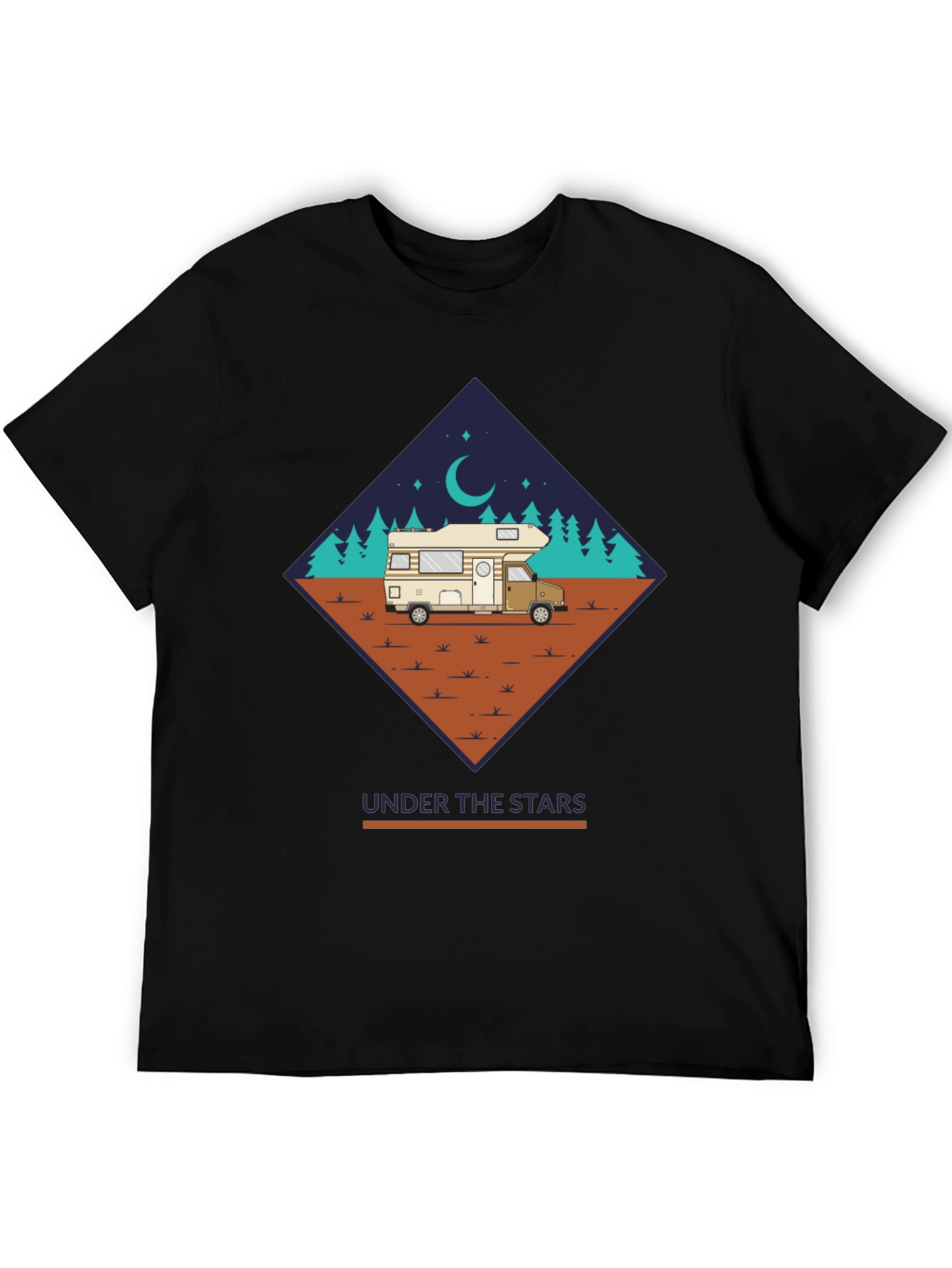 Camping Under the Stars Graphic Tee