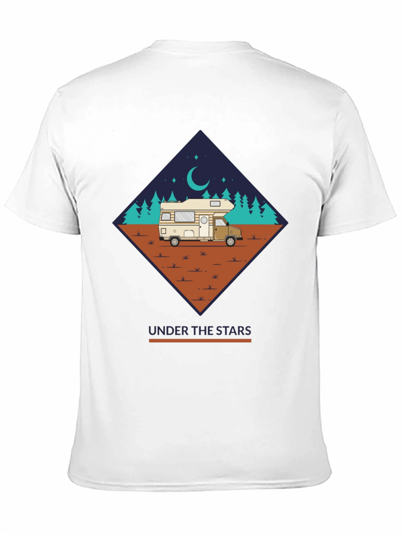 Camping Under the Stars Graphic Tee