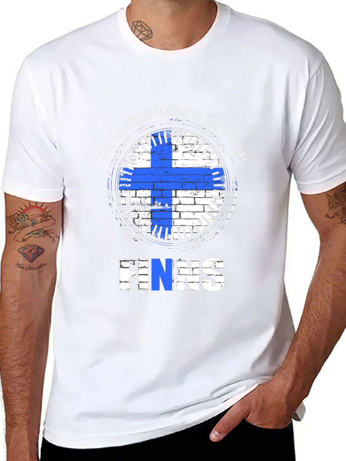 Finnish Pride T-Shirt: Happiest People in the World