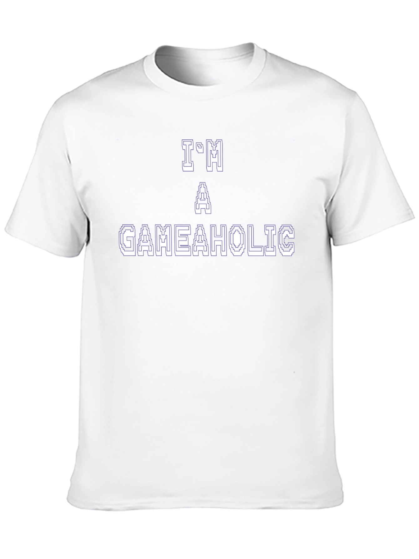 Im a Gameaholic Black T-Shirt