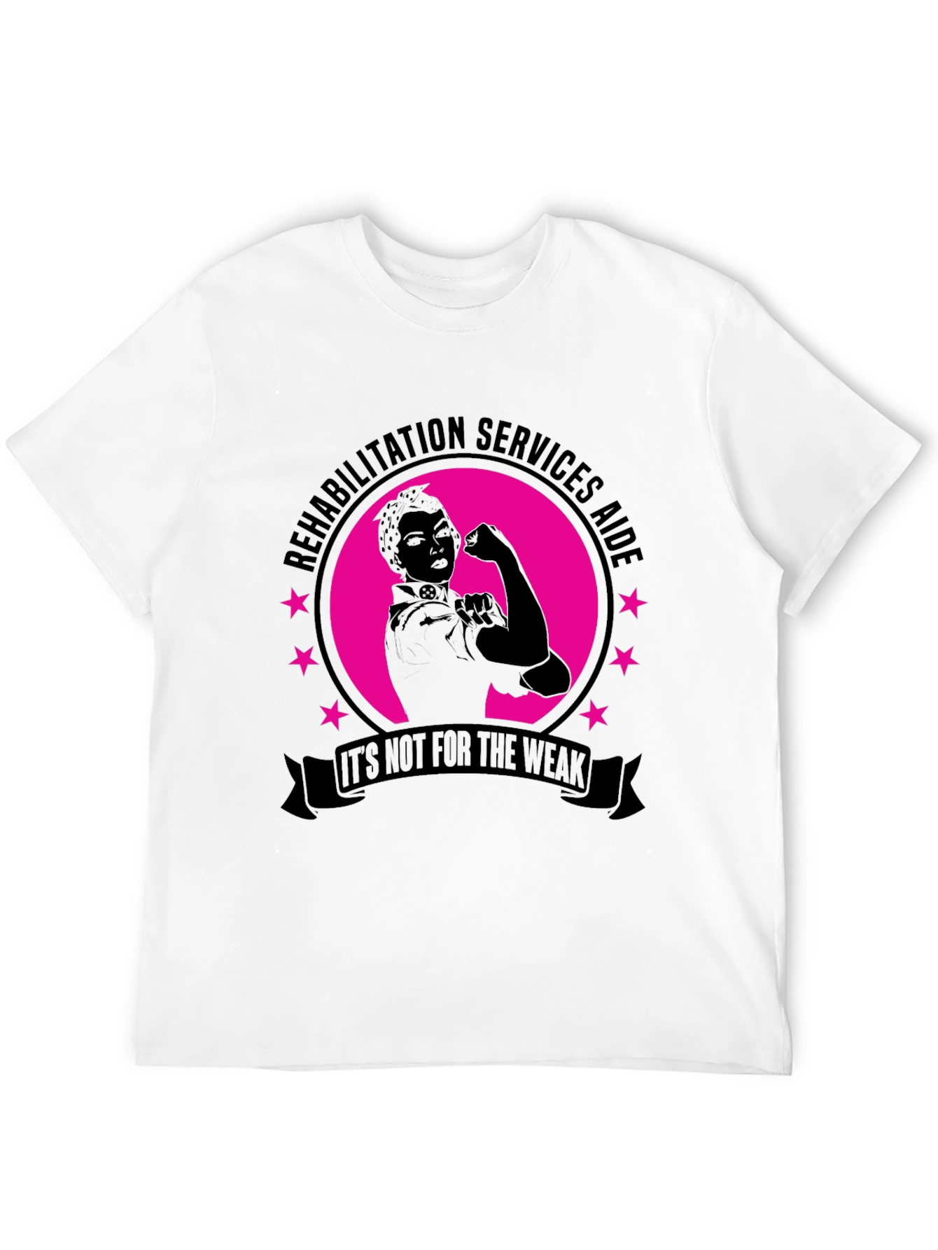 Rehabilitation Services Aide Rosie the Riveter T-Shirt