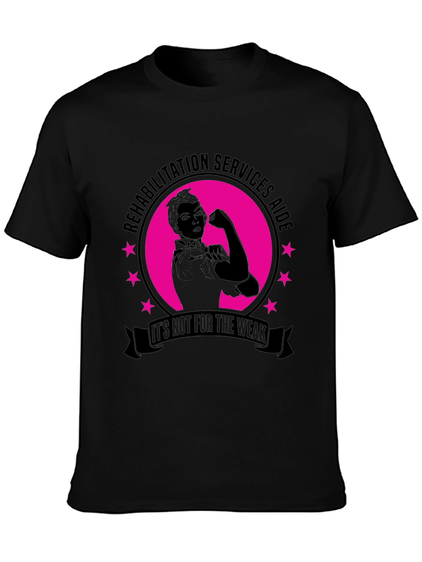 Rehabilitation Services Aide Rosie the Riveter T-Shirt