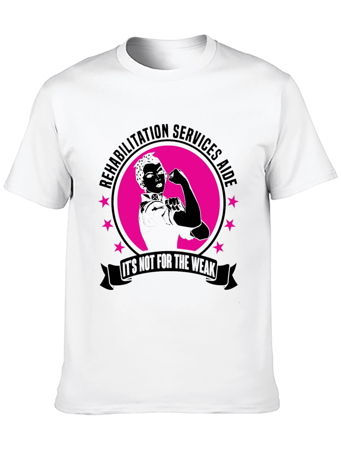 Rehabilitation Services Aide Rosie the Riveter T-Shirt