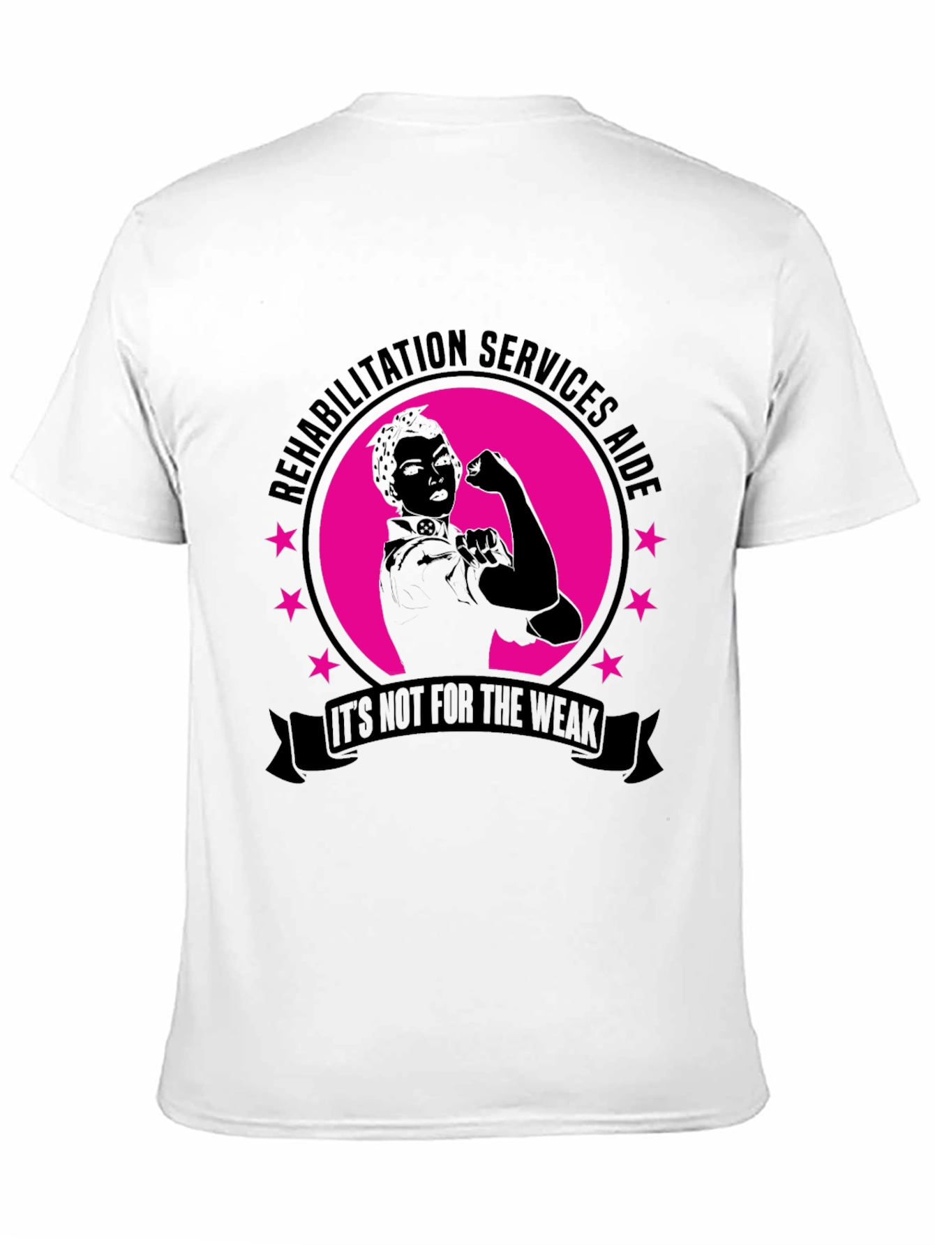 Rehabilitation Services Aide Rosie the Riveter T-Shirt