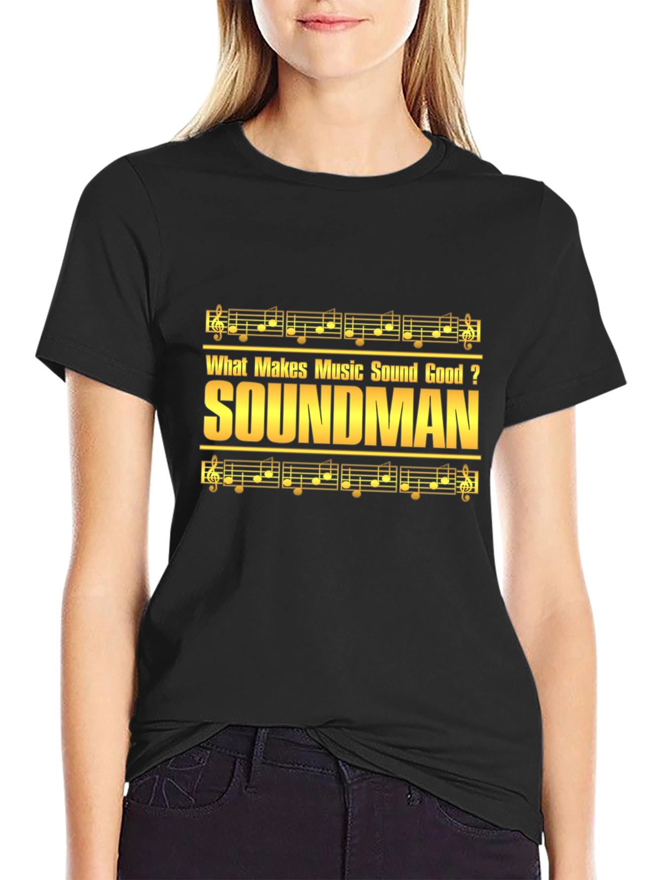 Soundman Music T-Shirt - Makes Music Sound Good Tee