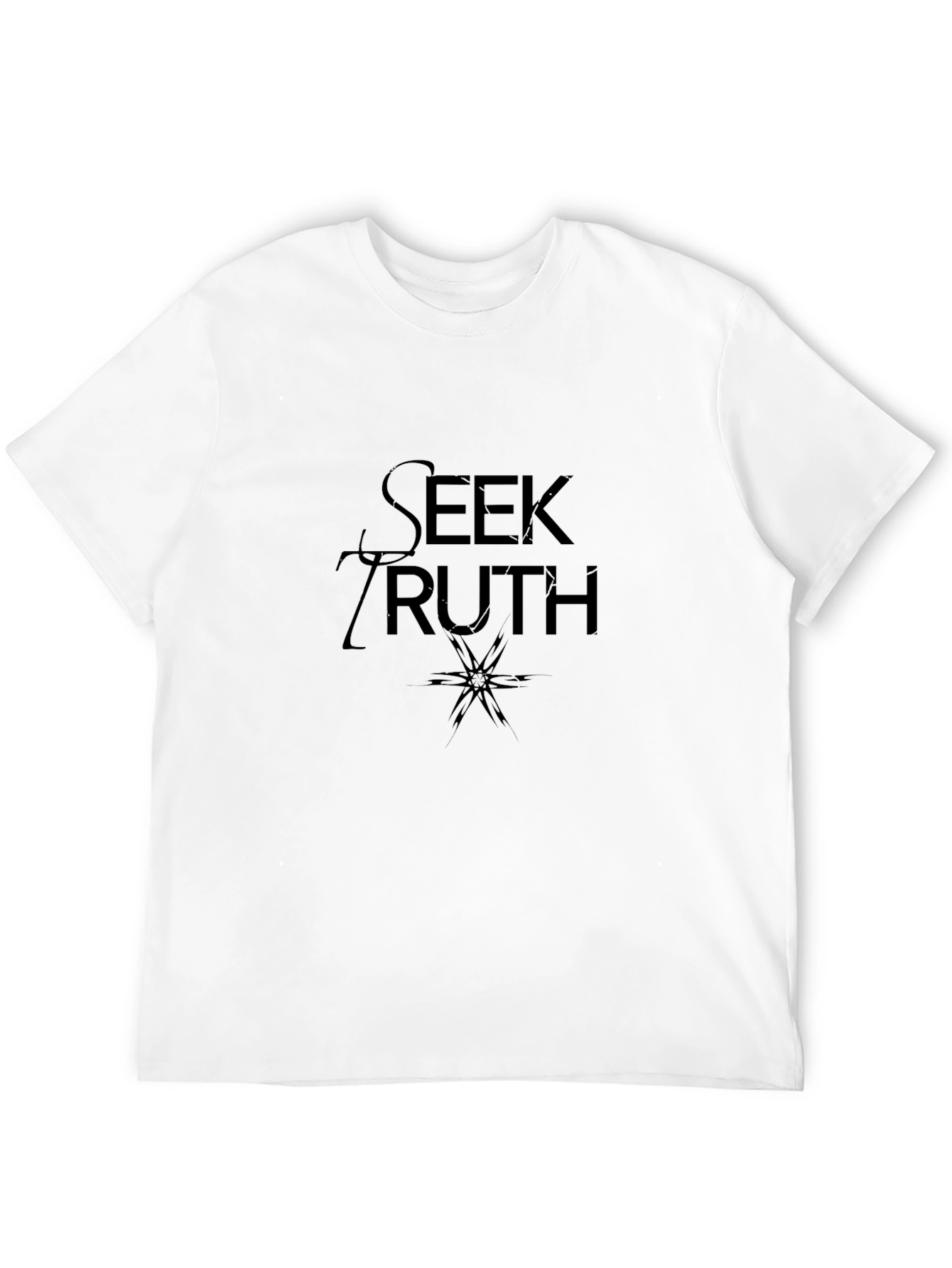 Seek Truth Black T-Shirt