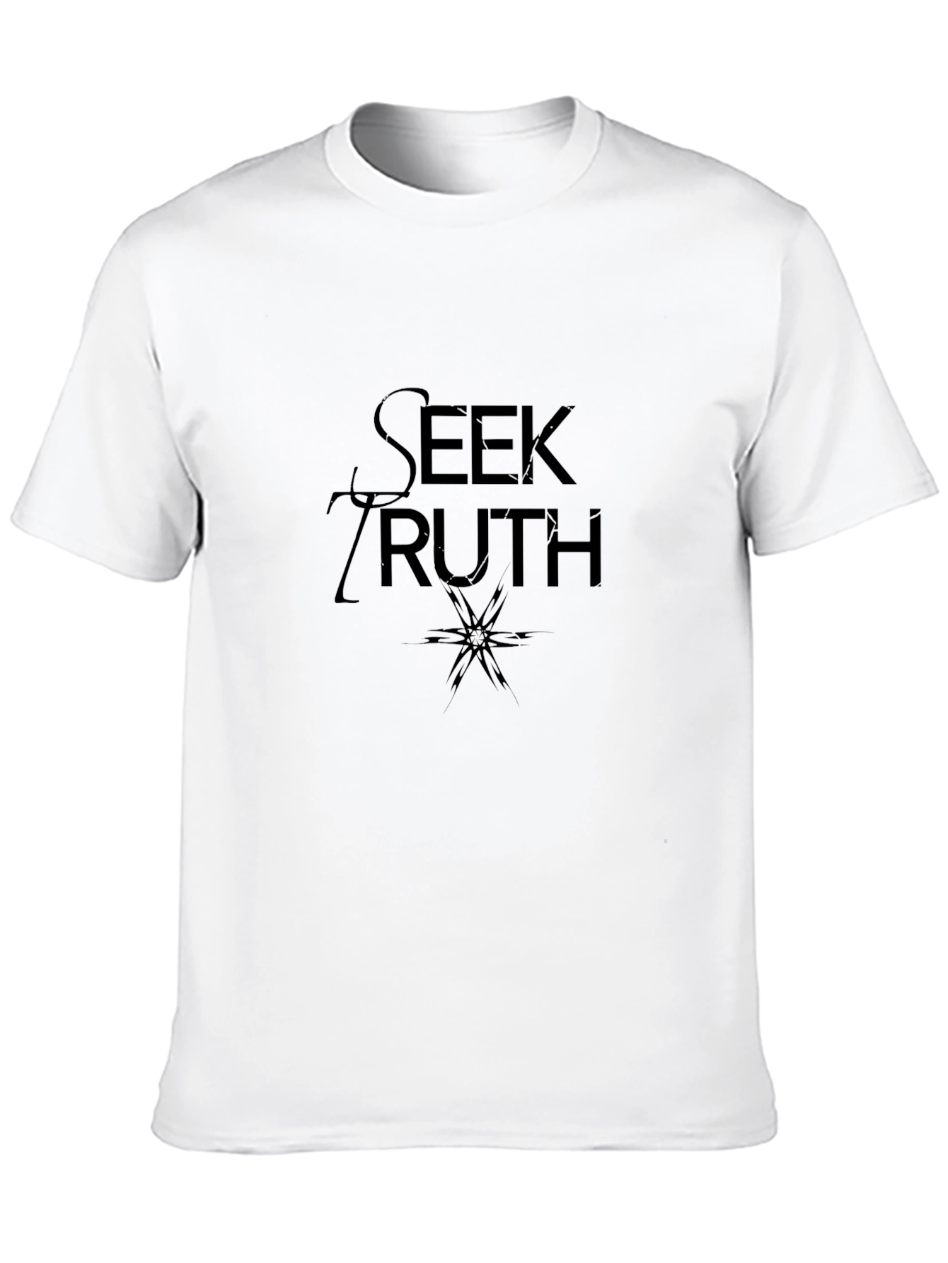 Seek Truth Black T-Shirt