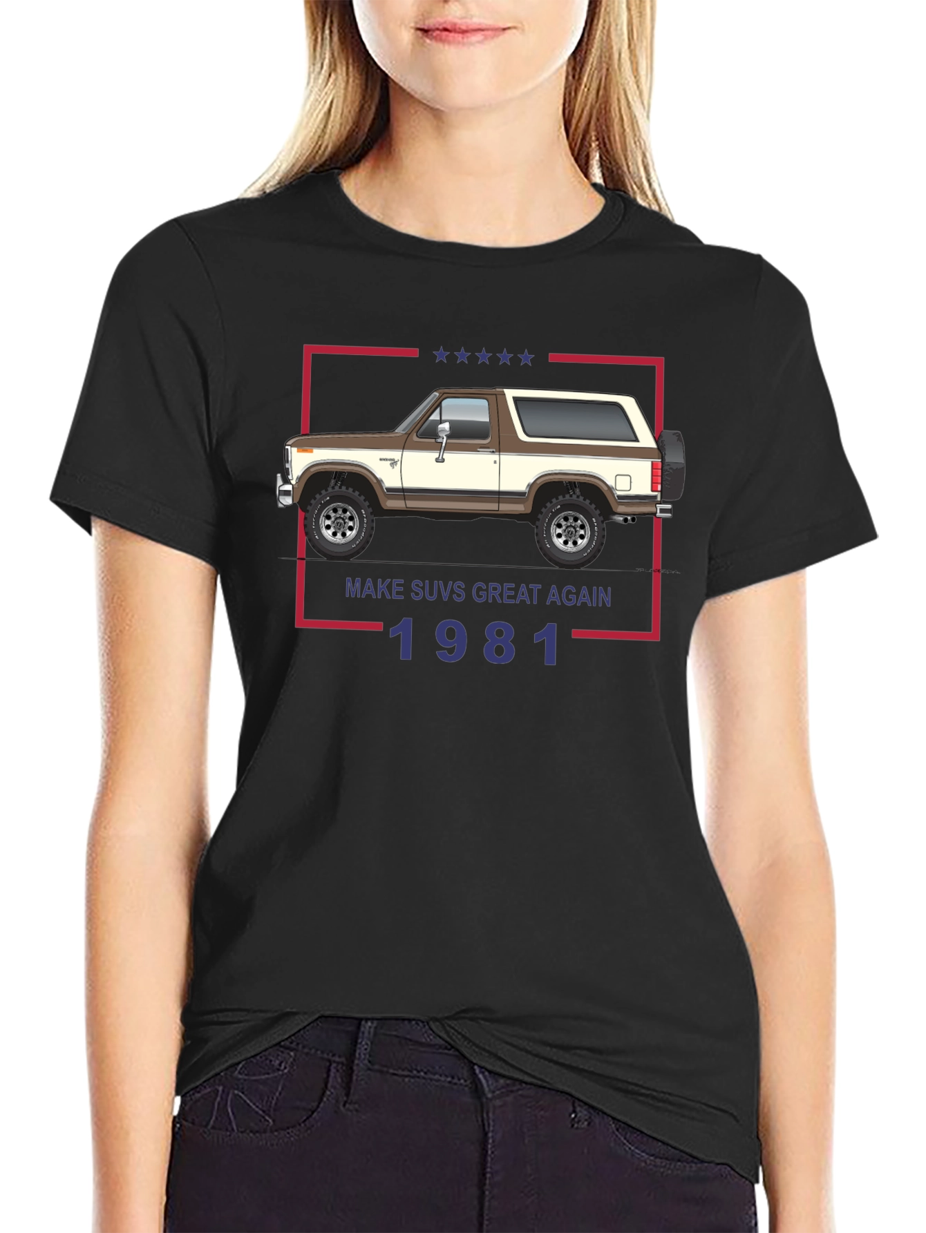 Make SUVs Great Again 1981 Graphic Tee