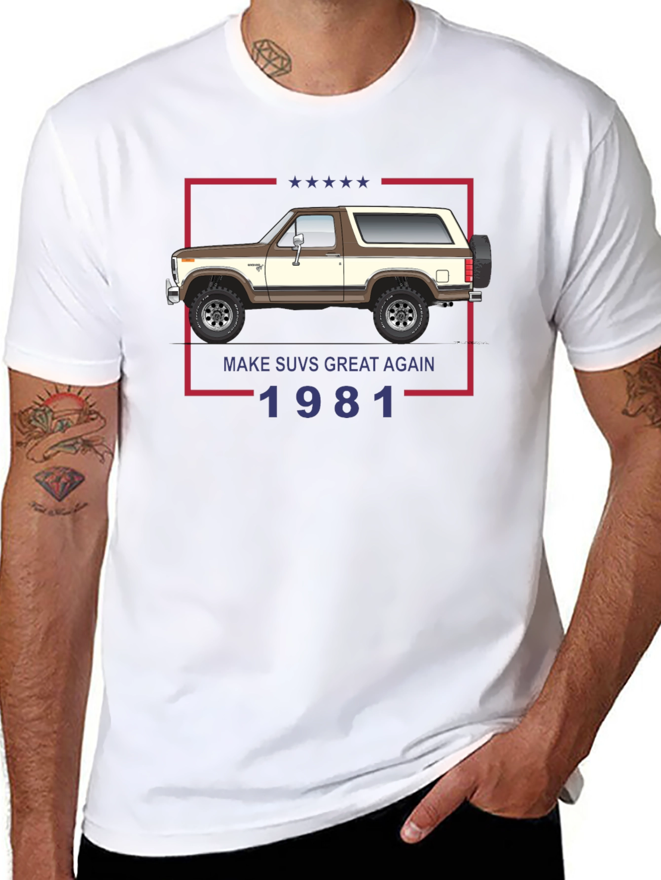 Make SUVs Great Again 1981 Graphic Tee