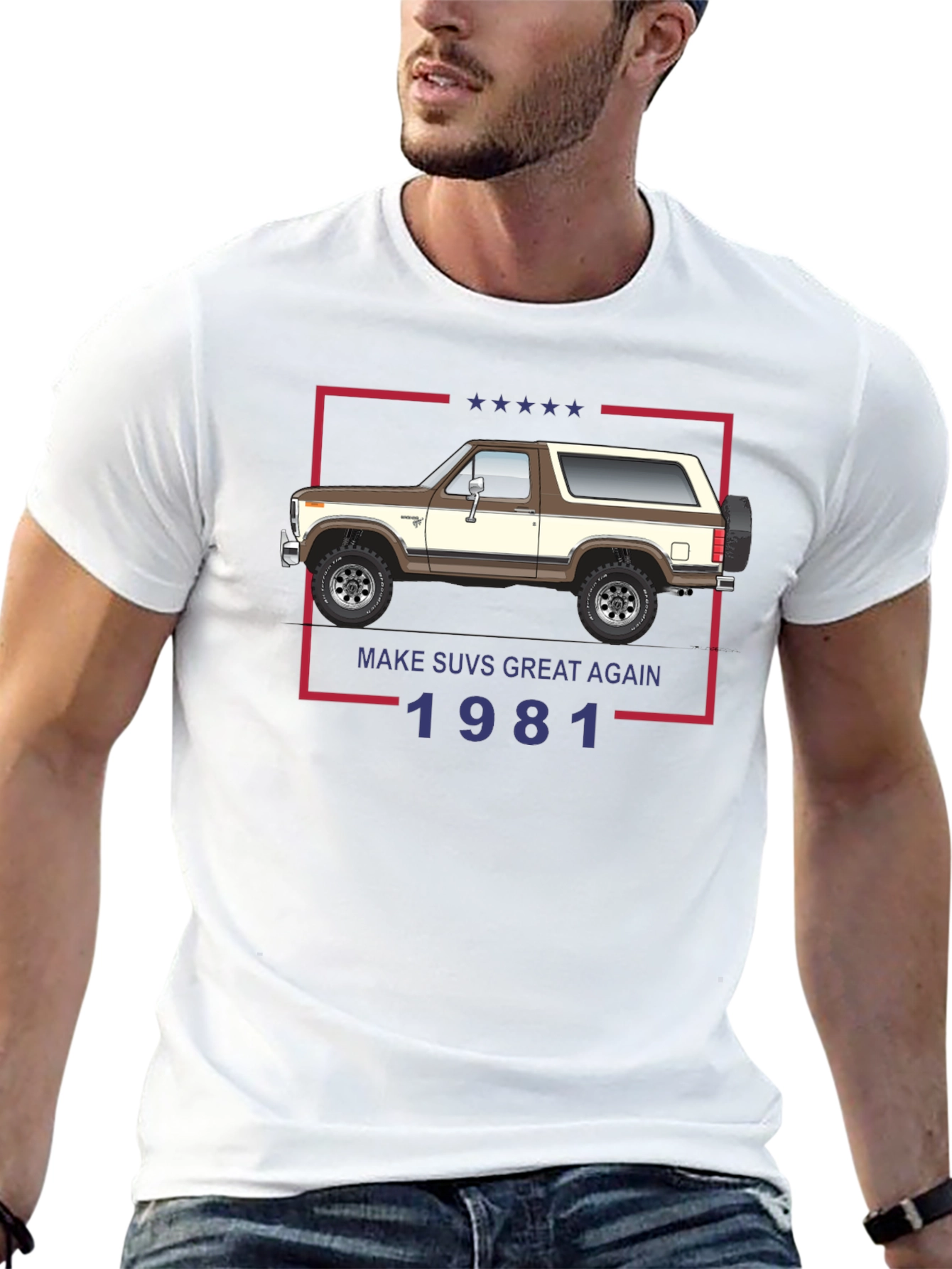 Make SUVs Great Again 1981 Graphic Tee