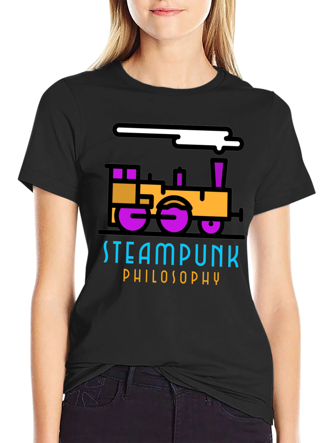 Steampunk Philosophy Graphic Tee
