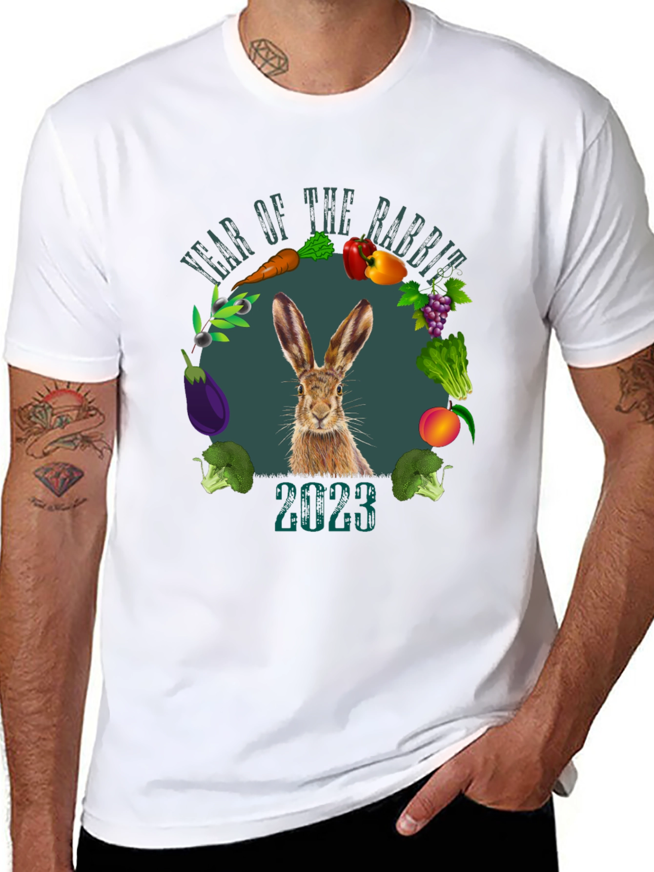 Year of the Rabbit 2023 Graphic T-Shirt