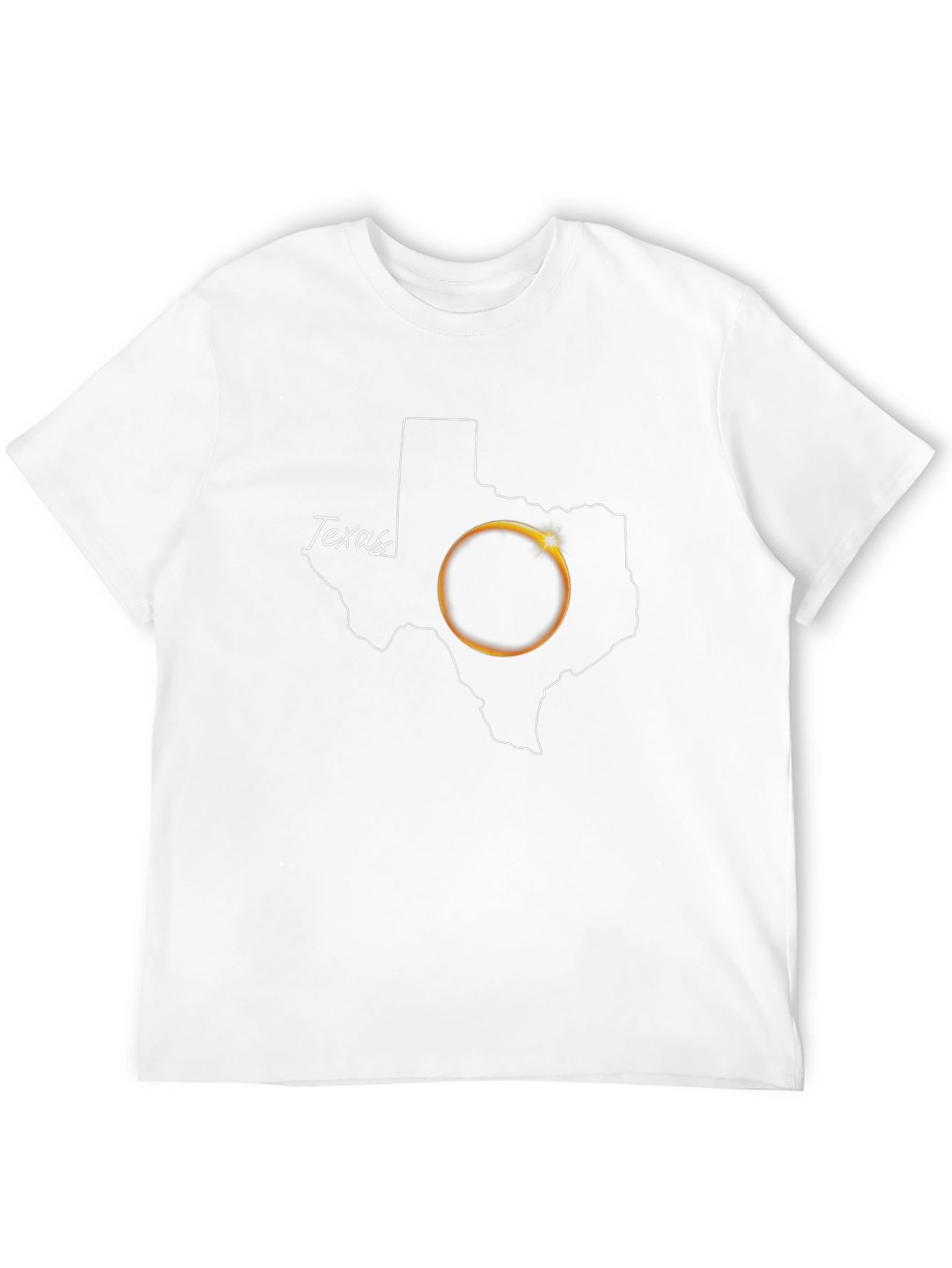 Texas Eclipse T-Shirt - Black