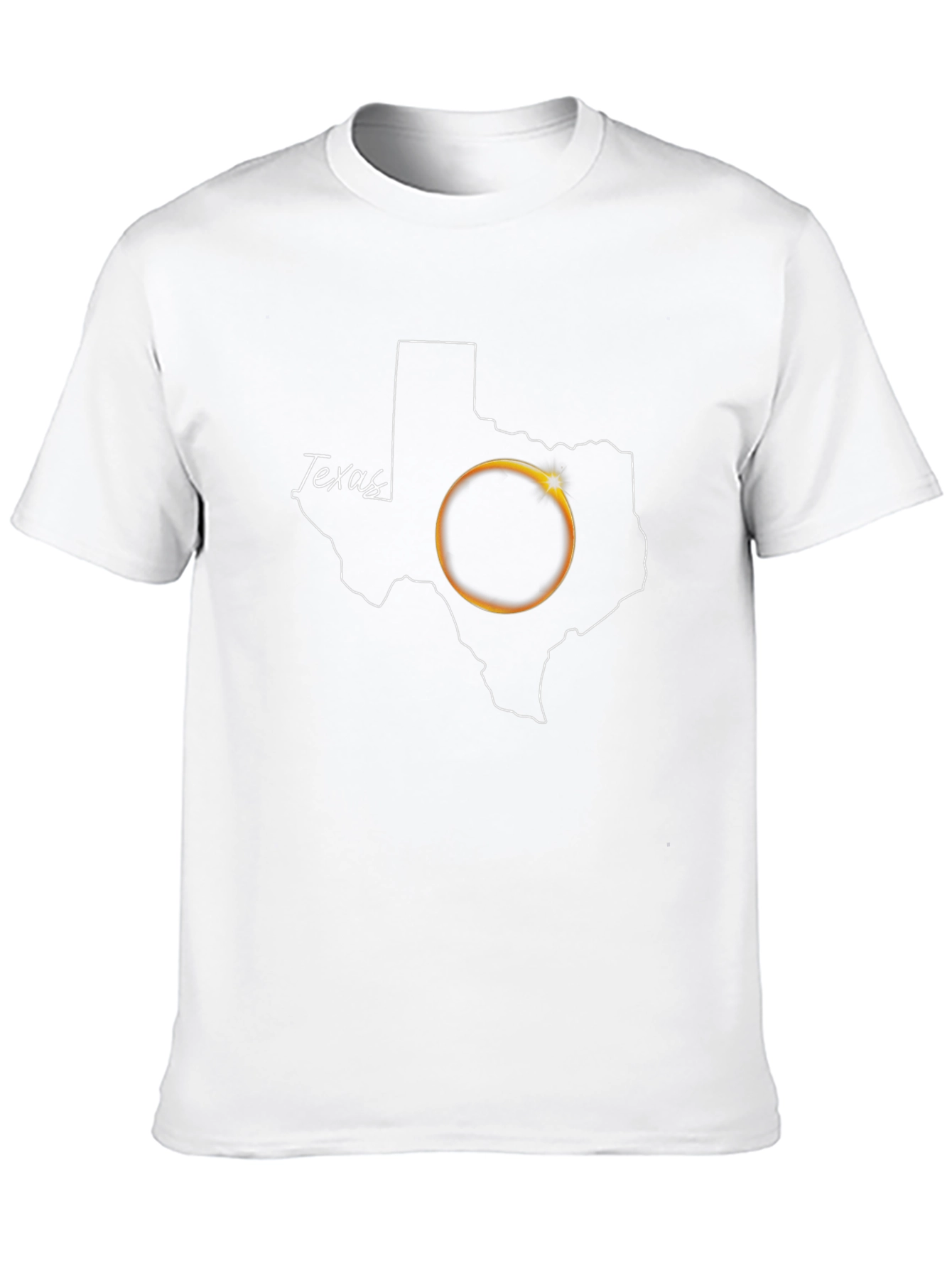 Texas Eclipse T-Shirt - Black