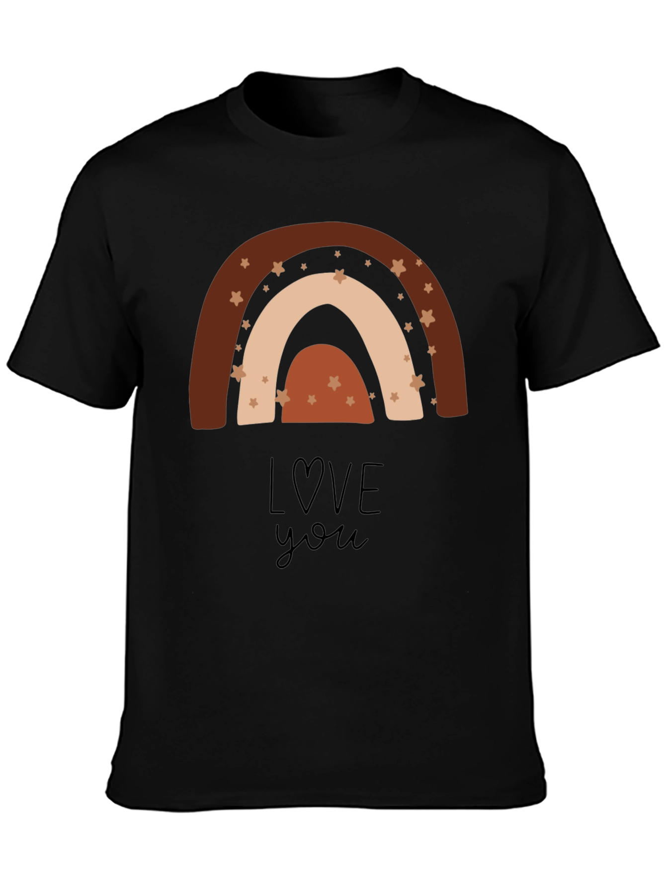 Boho Rainbow Love You T-Shirt