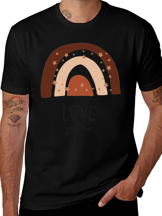 Boho Rainbow Love You T-Shirt
