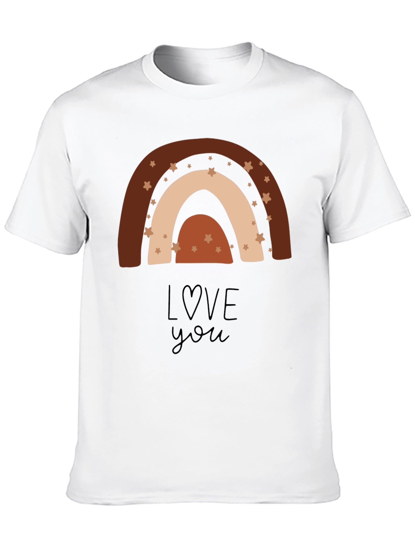 Boho Rainbow Love You T-Shirt