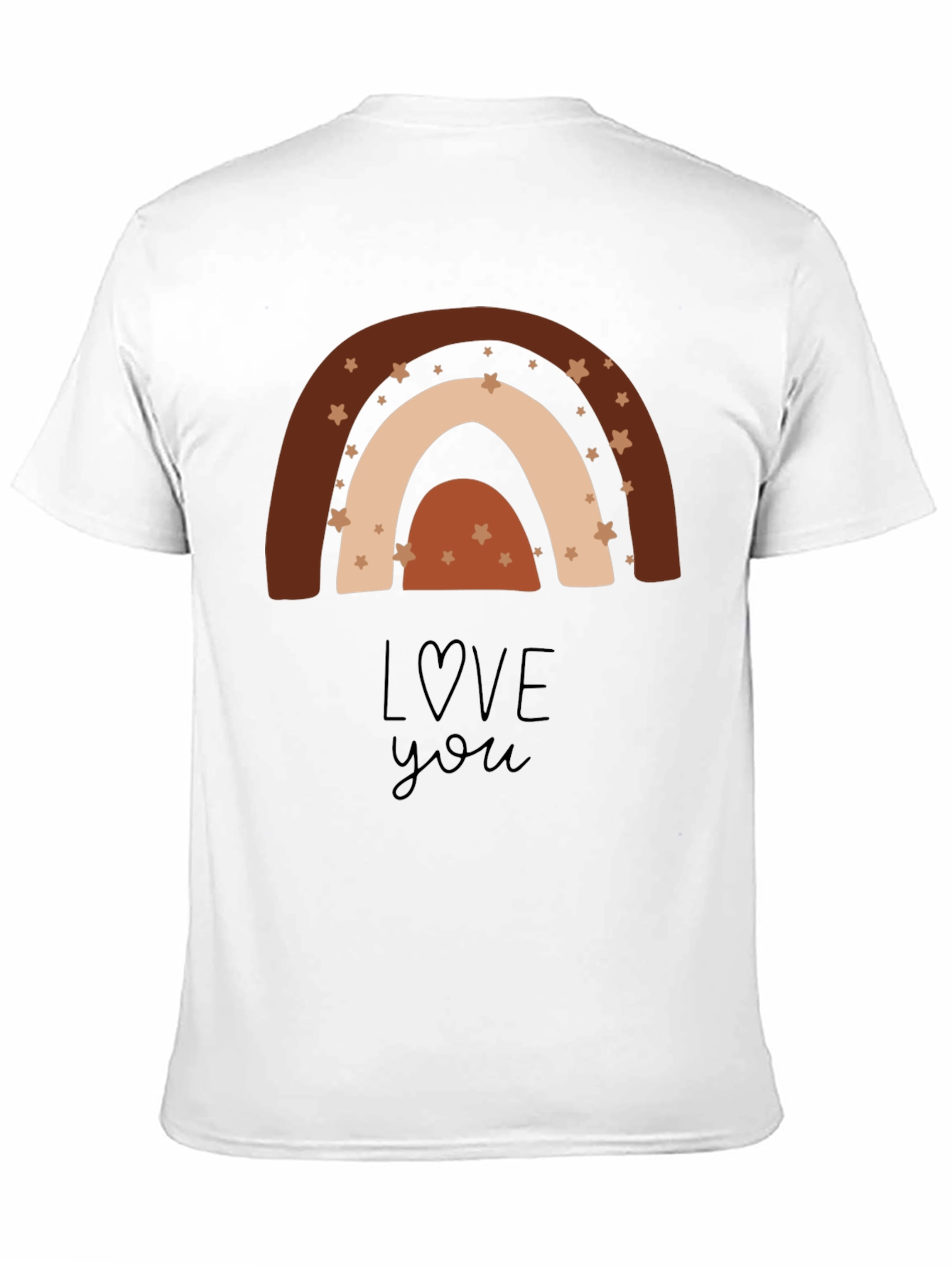 Boho Rainbow Love You T-Shirt