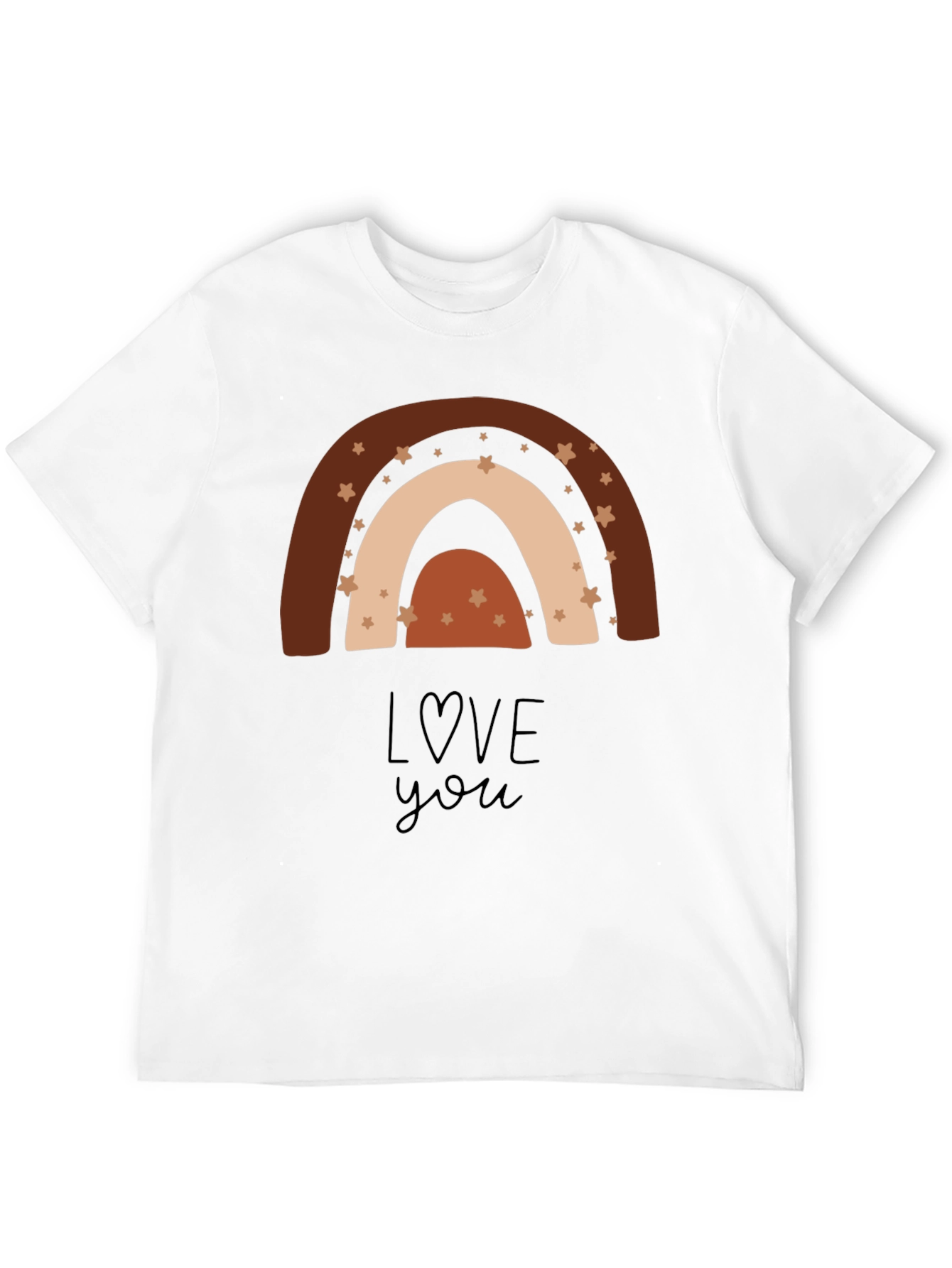 Boho Rainbow Love You T-Shirt