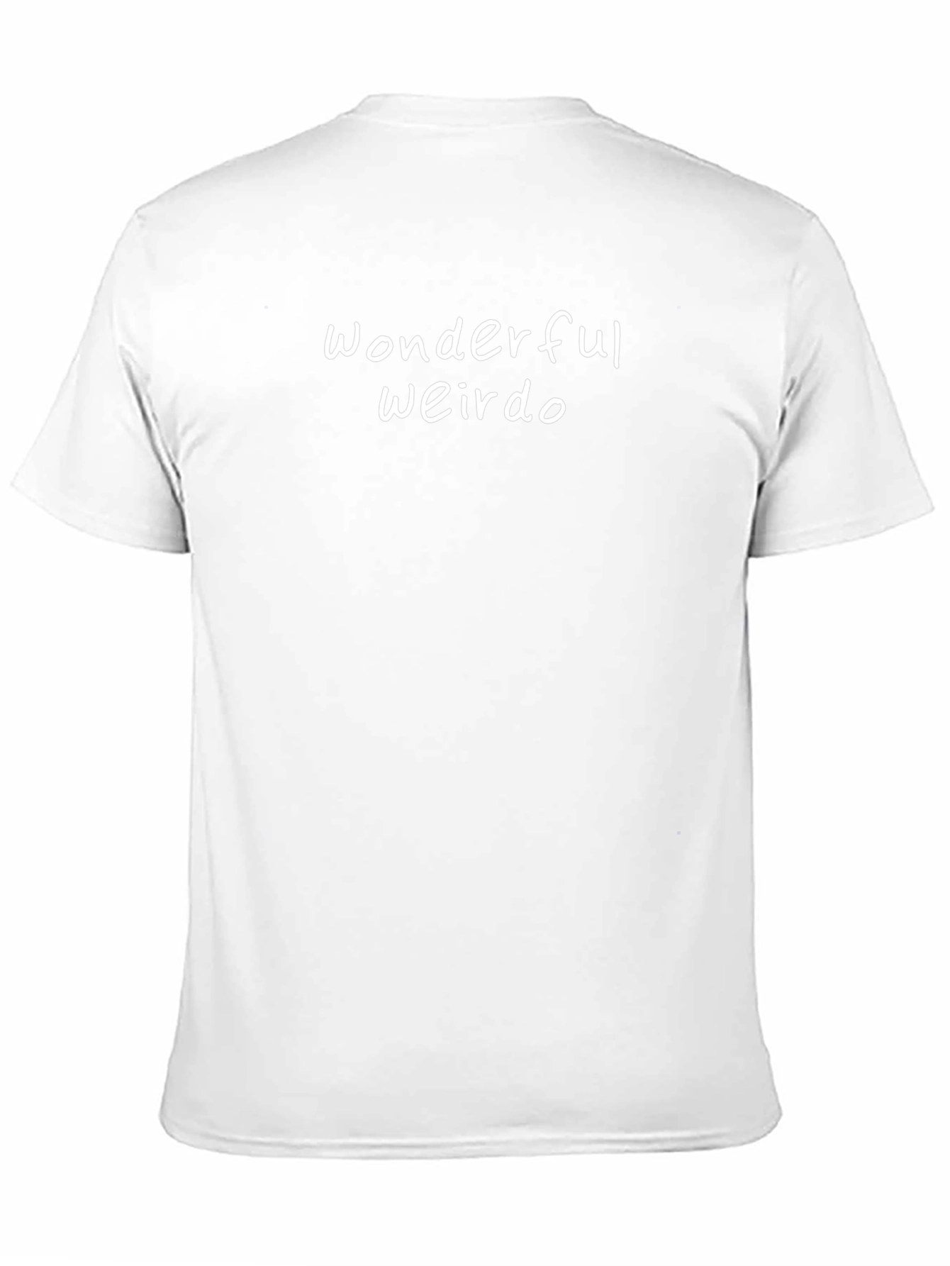 Wonderful Weirdo Graphic Tee - Black