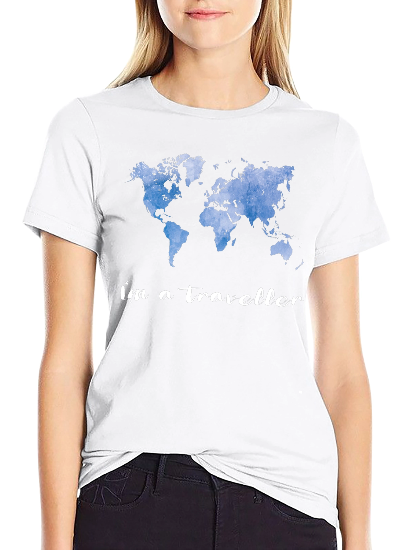 World Traveler Graphic Tee - Adventure Awaits