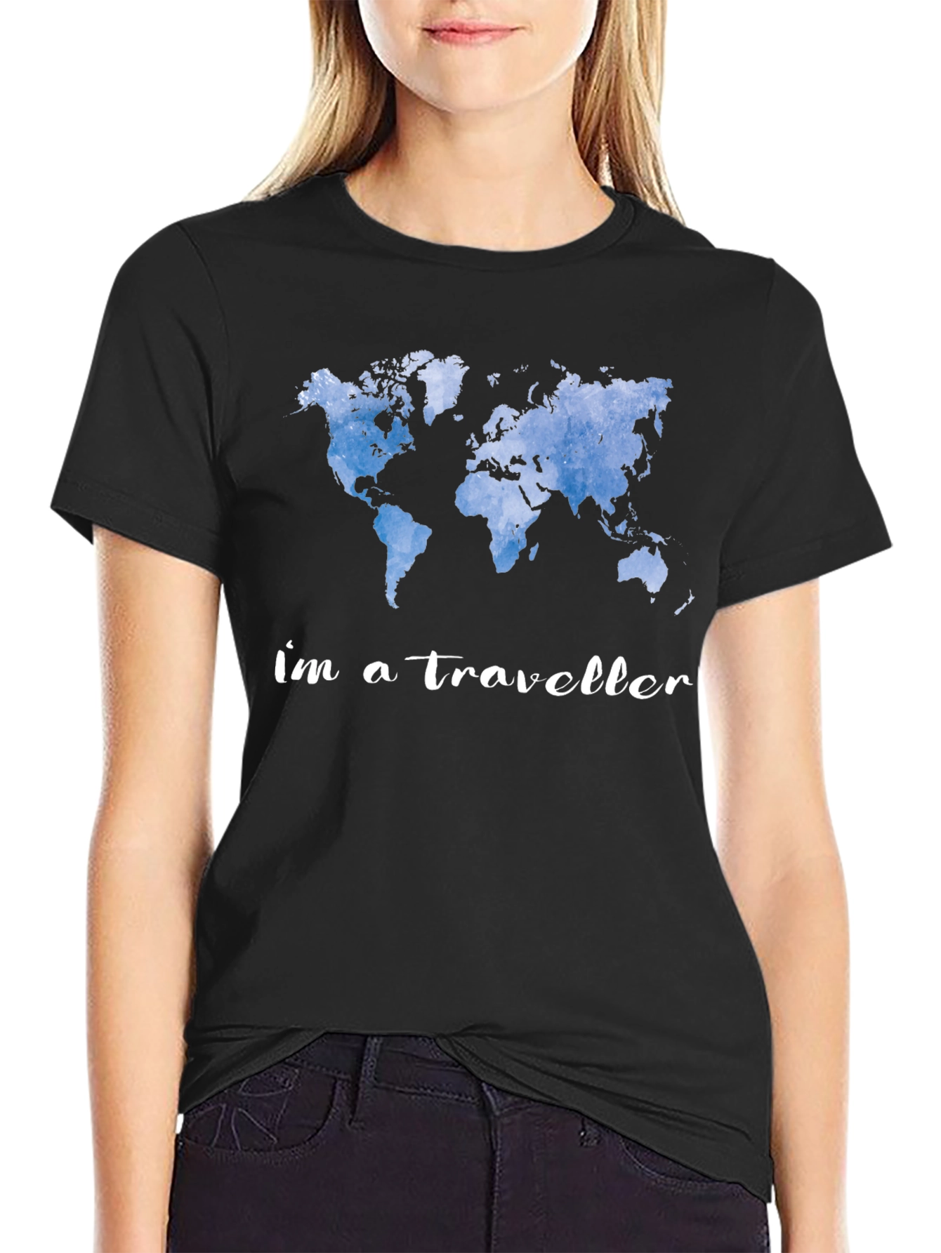 World Traveler Graphic Tee - Adventure Awaits