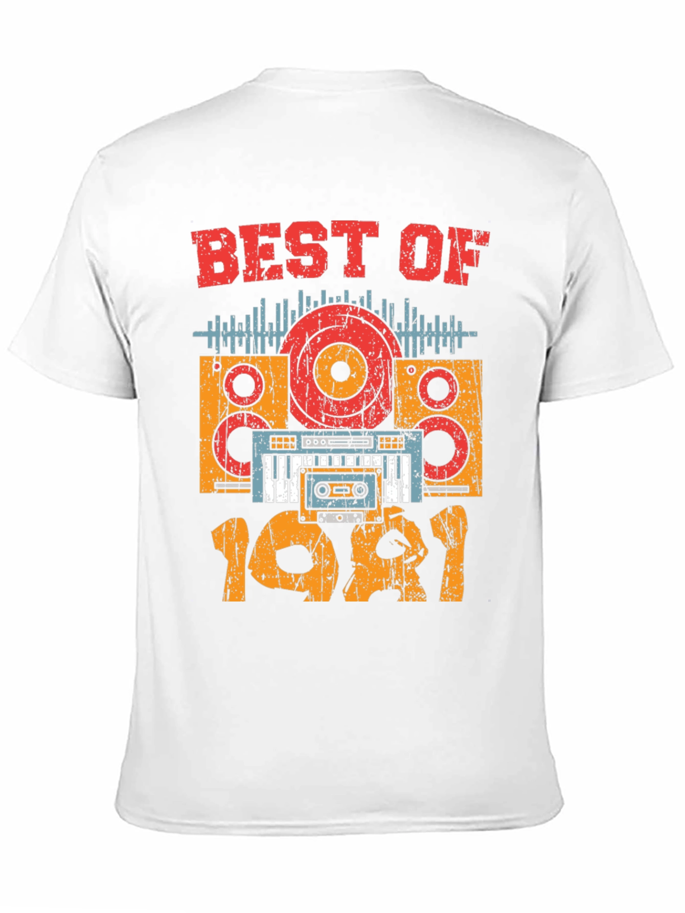Best of 1981 Retro Music T-Shirt