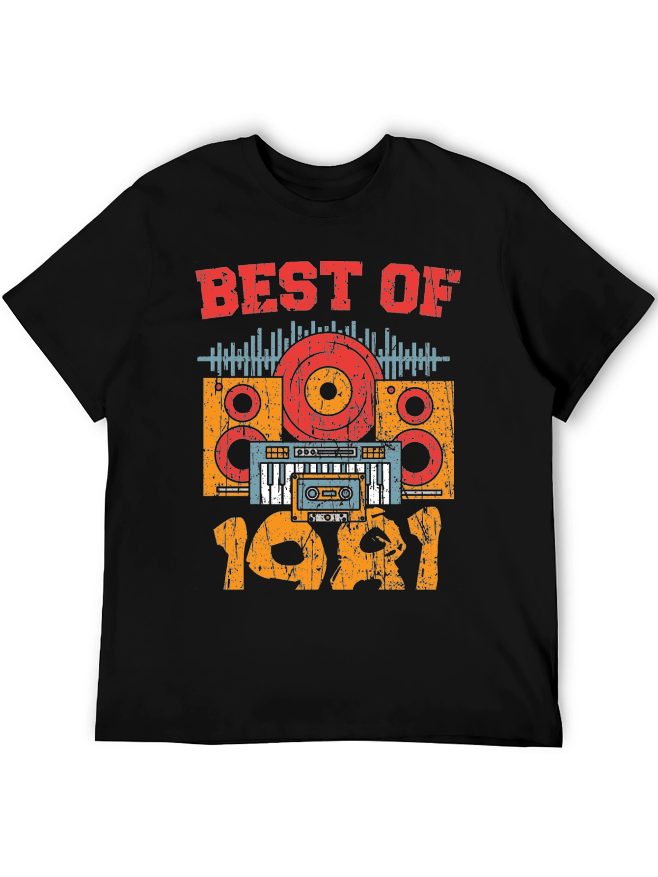 Best of 1981 Retro Music T-Shirt