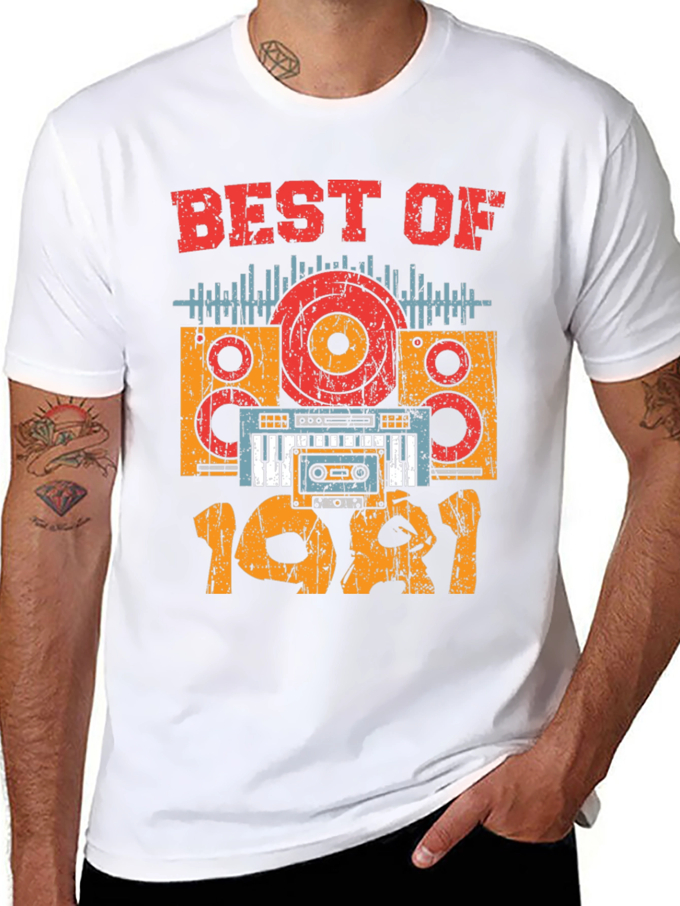 Best of 1981 Retro Music T-Shirt