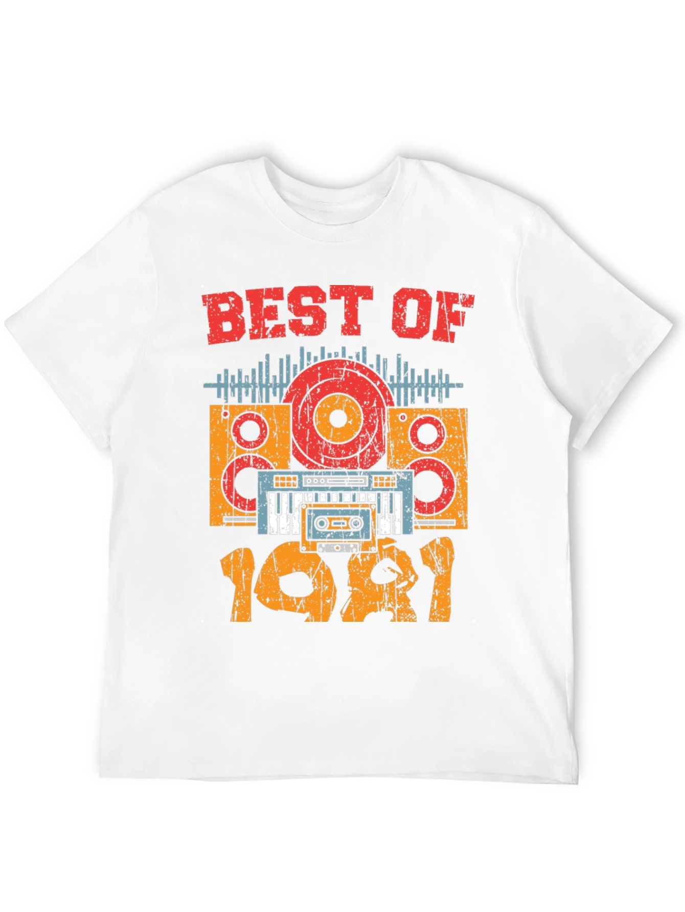 Best of 1981 Retro Music T-Shirt
