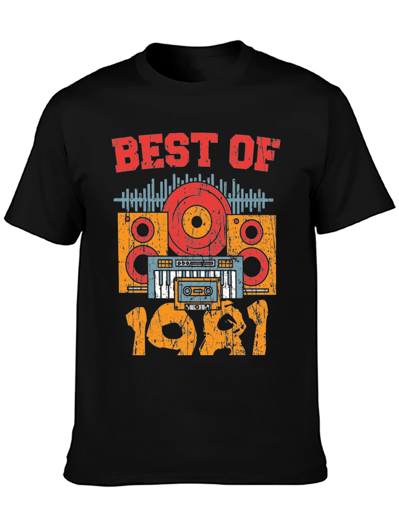 Best of 1981 Retro Music T-Shirt