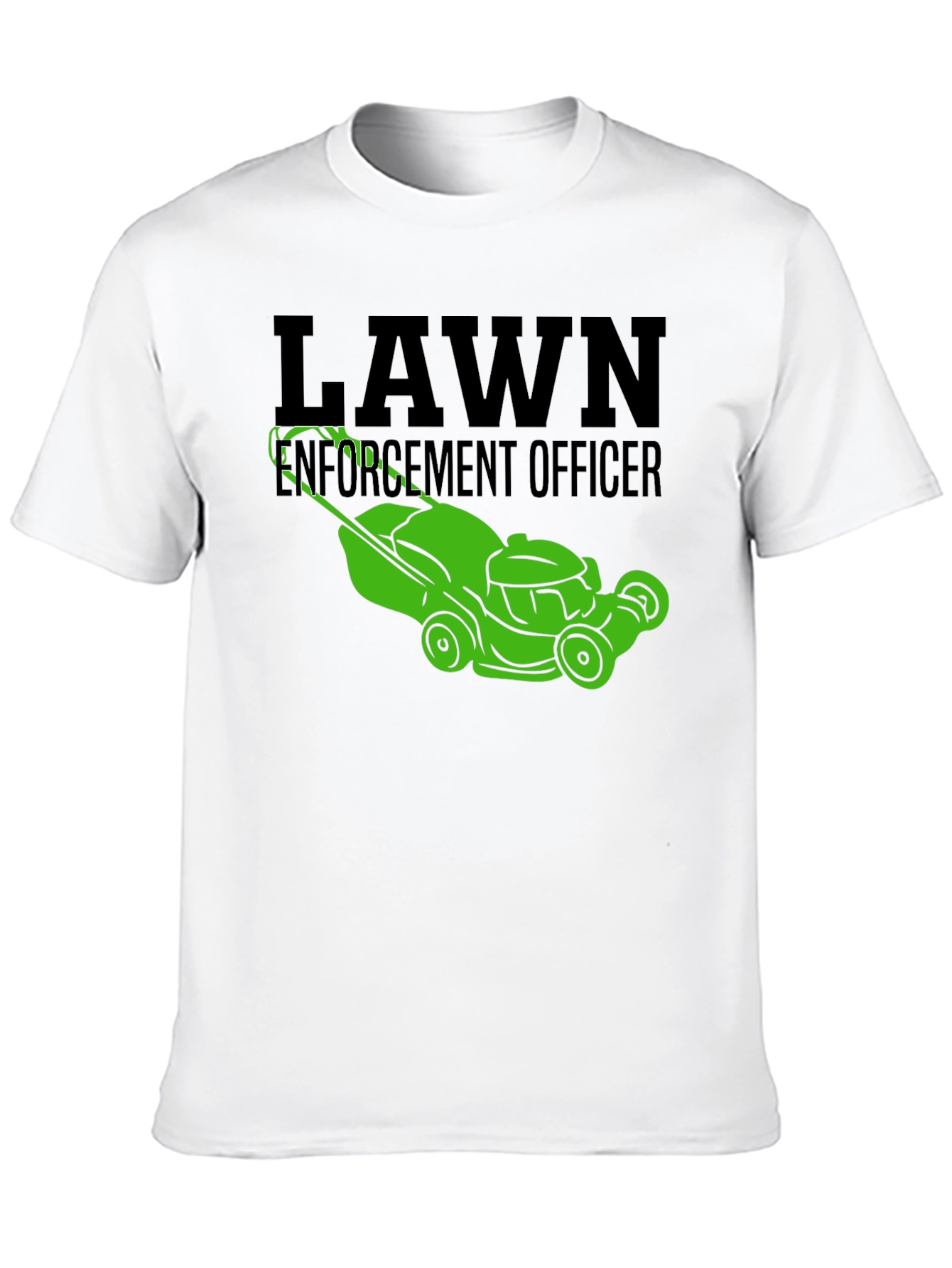 Lawn Enforcement Officer Graphic Tee