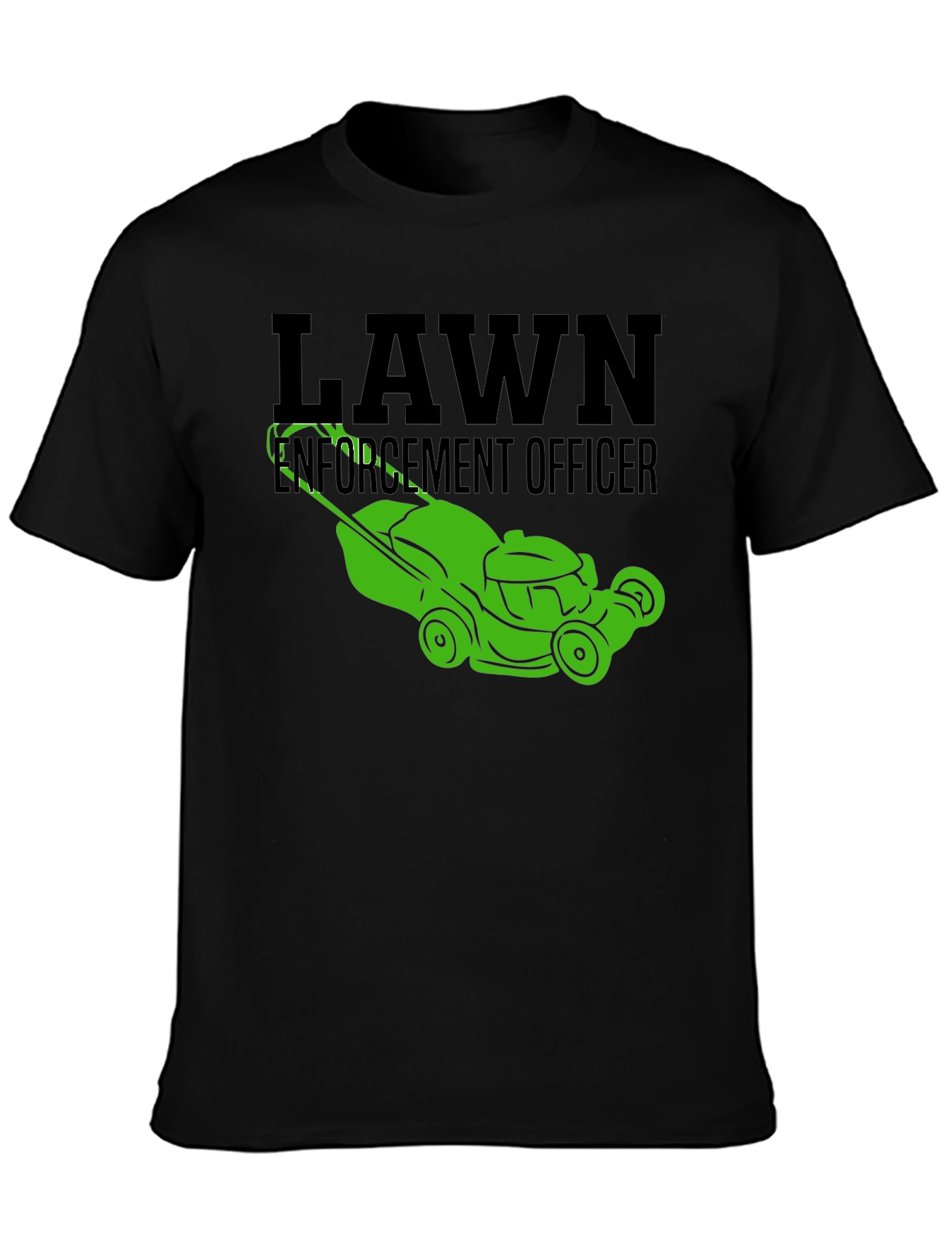 Lawn Enforcement Officer Graphic Tee