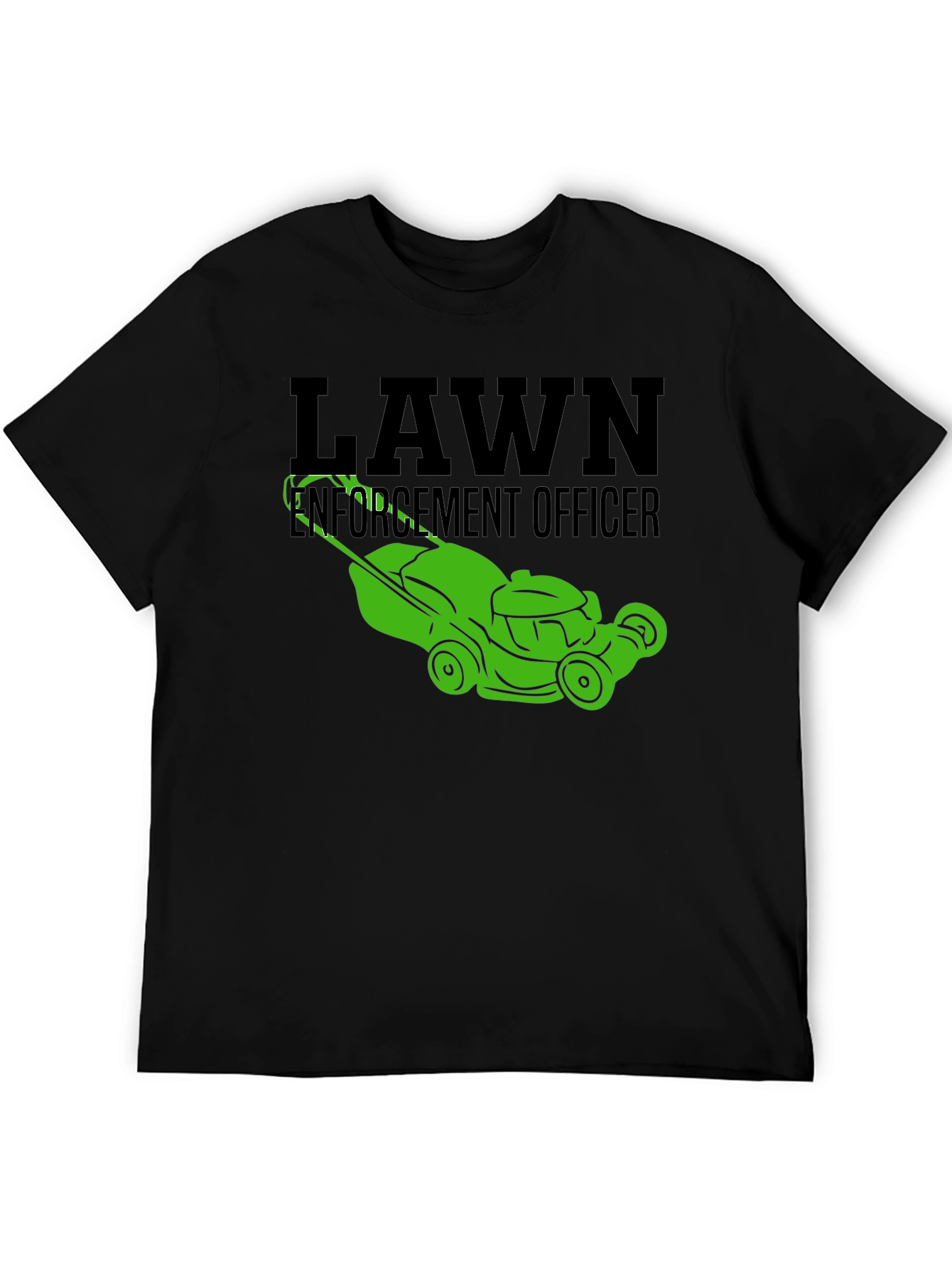 Lawn Enforcement Officer Graphic Tee